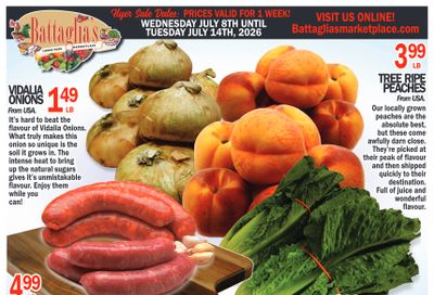 Battaglia's Marketplace Flyer July 8 to 14