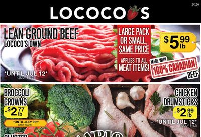 Lococo's Flyer July 8 and 9