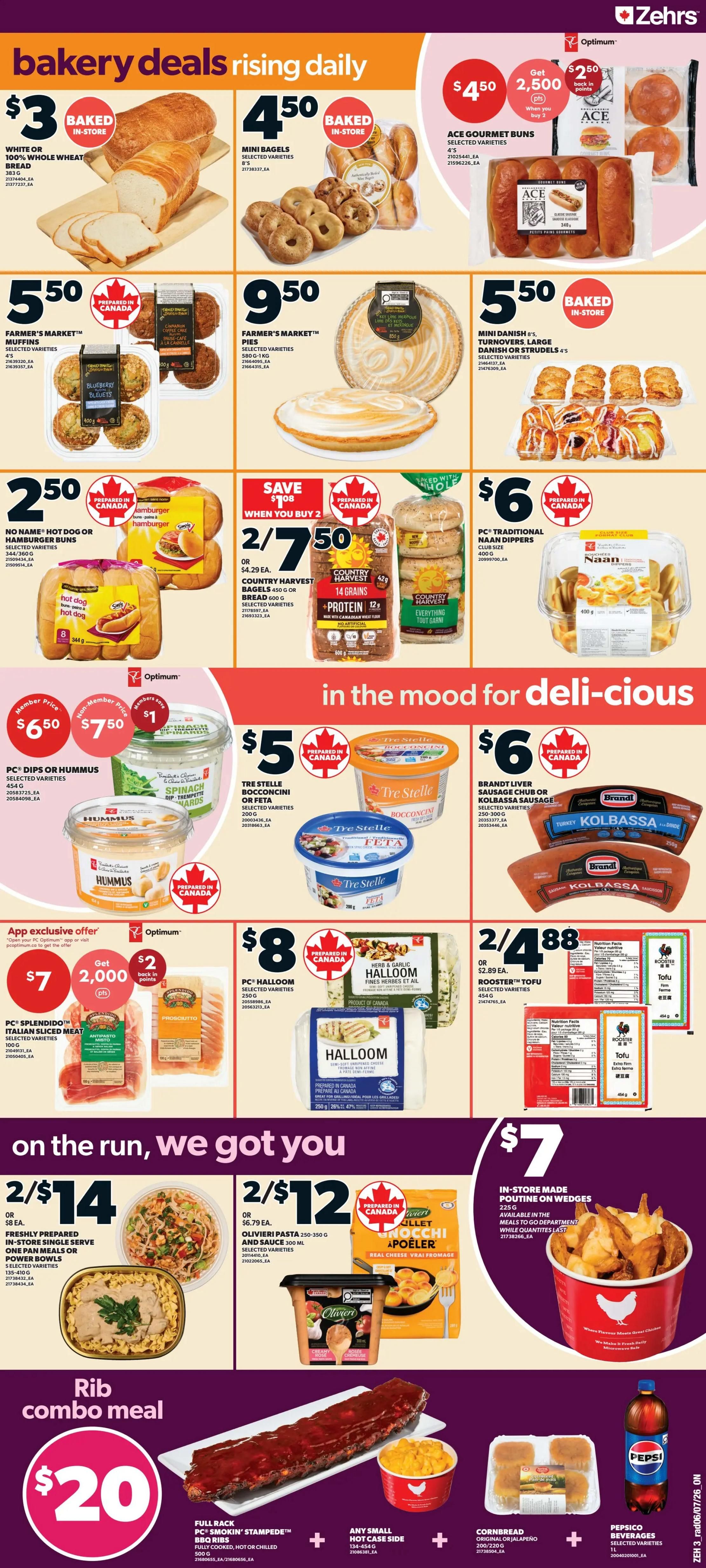 Zehrs Flyer July 9 to 15