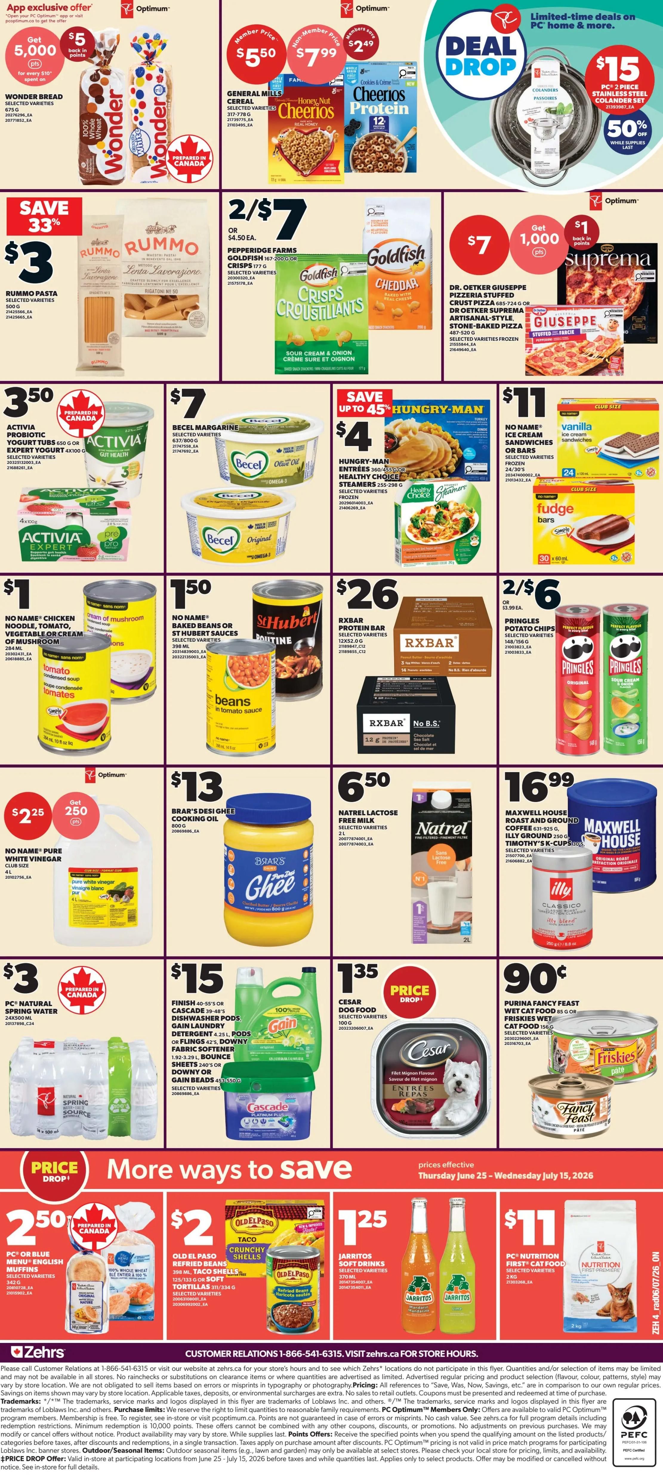 Zehrs Flyer July 9 to 15