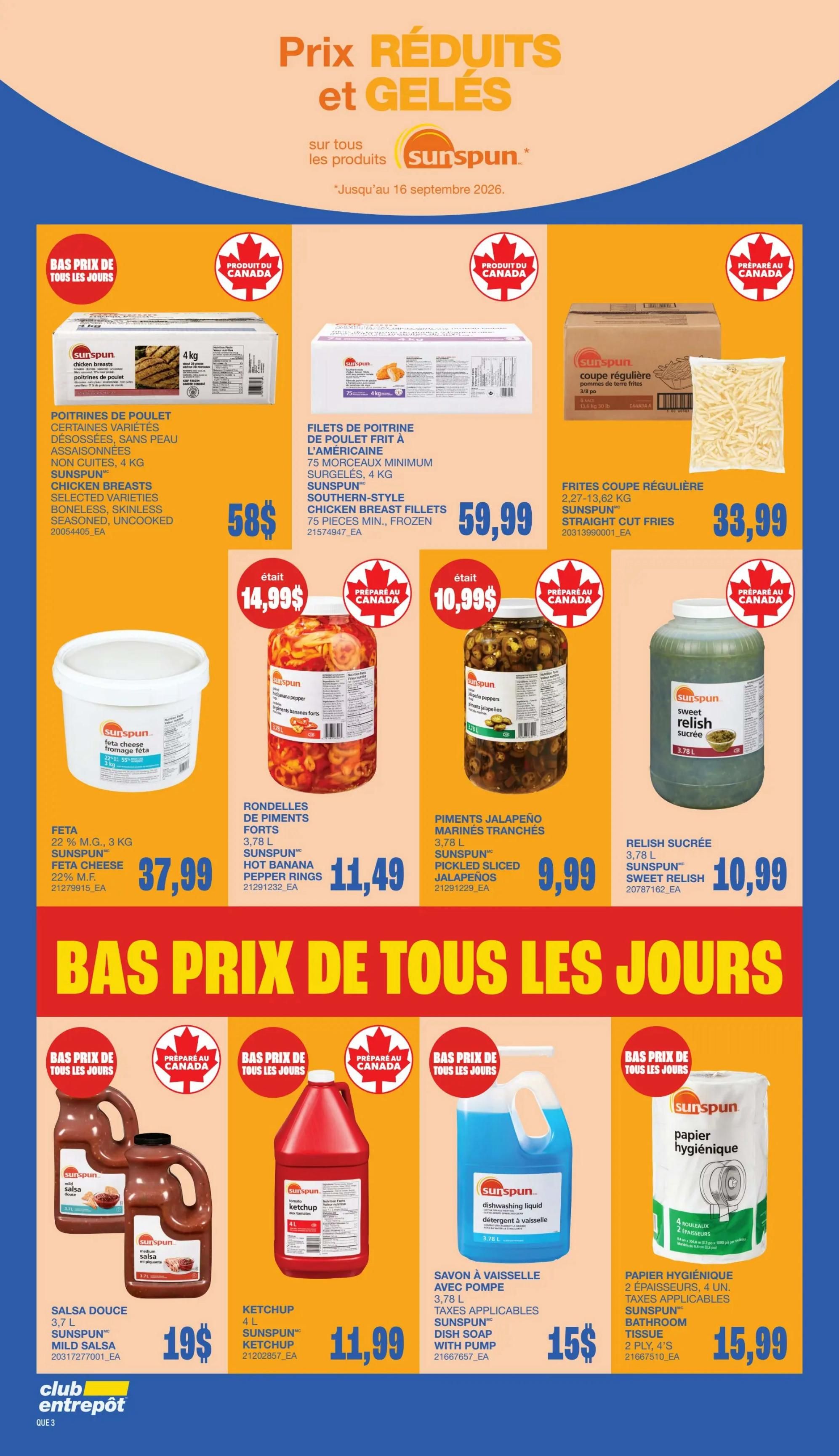 Wholesale Club (QC) Flyer July 9 to 15