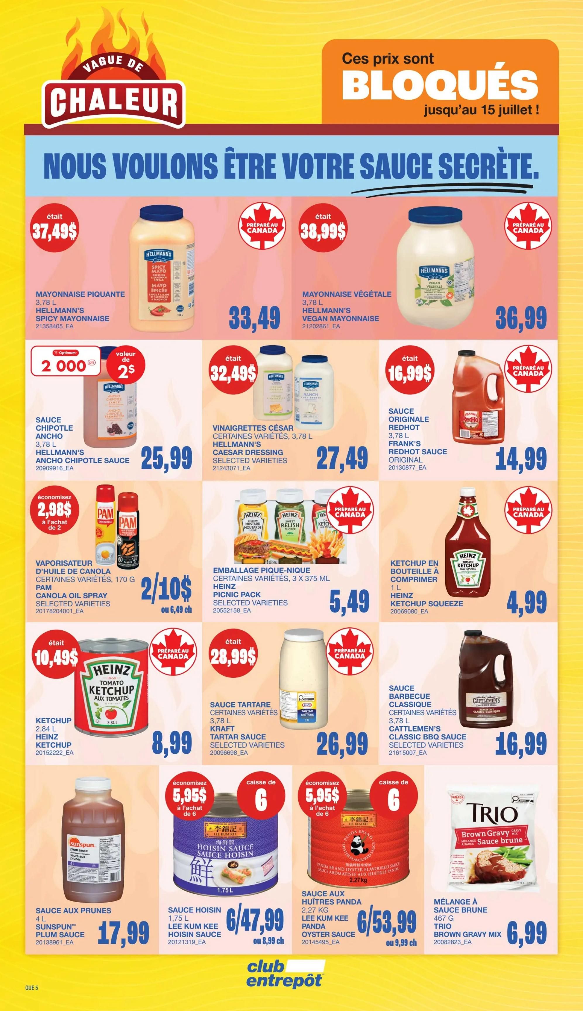 Wholesale Club (QC) Flyer July 9 to 15