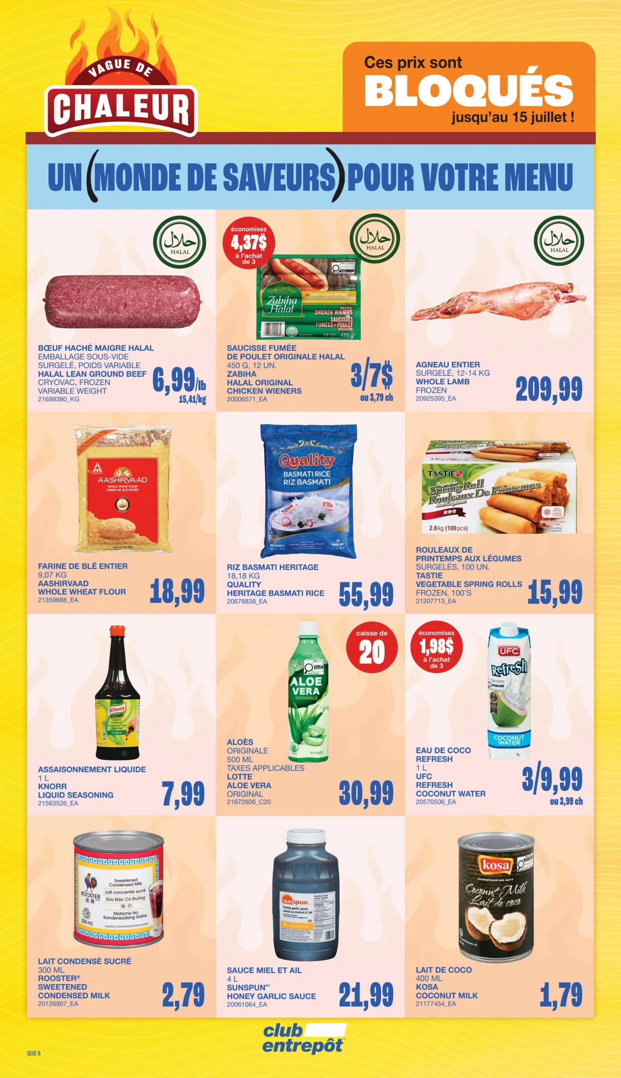 Wholesale Club (QC) Flyer July 9 to 15