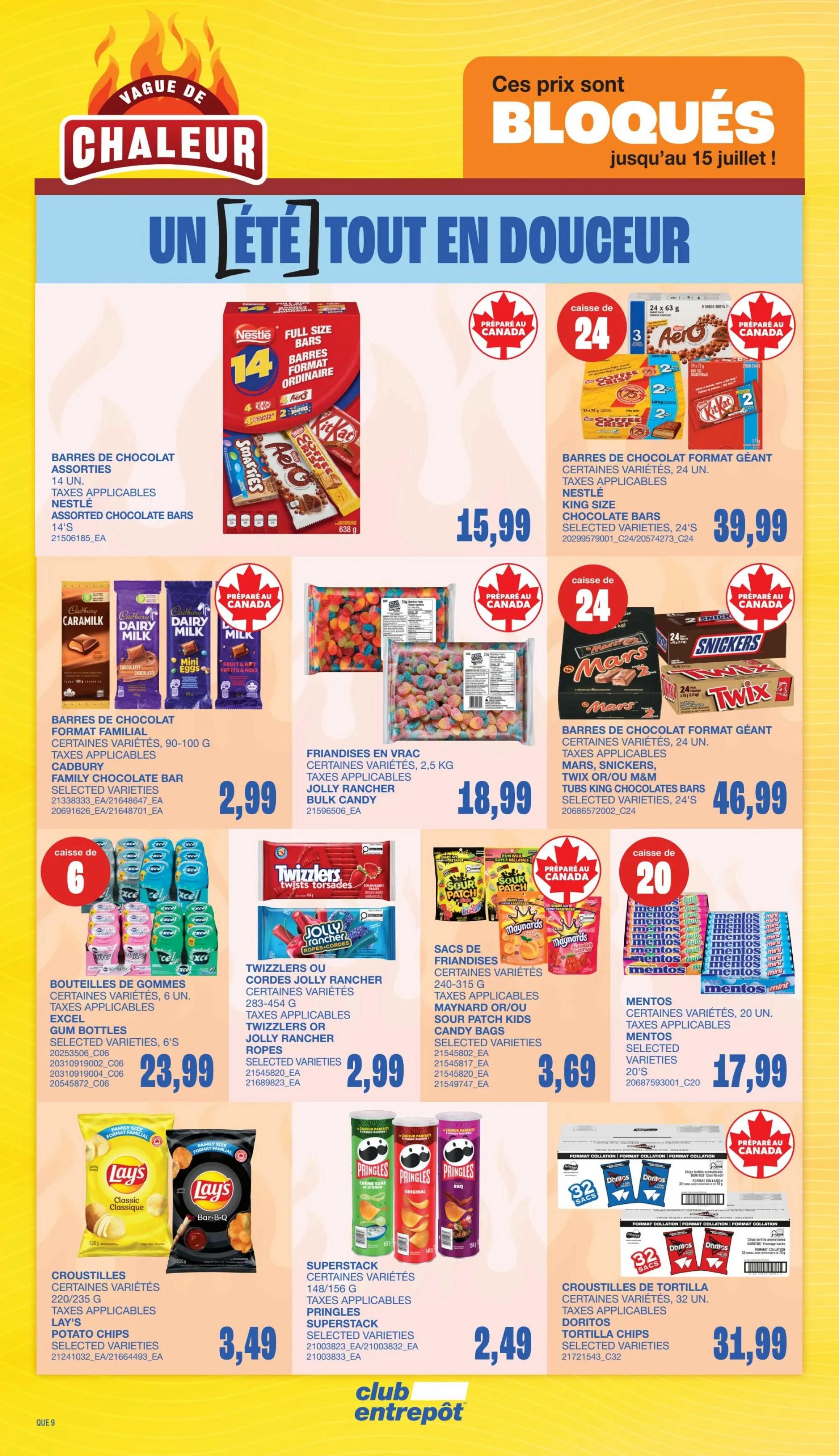 Wholesale Club (QC) Flyer July 9 to 15