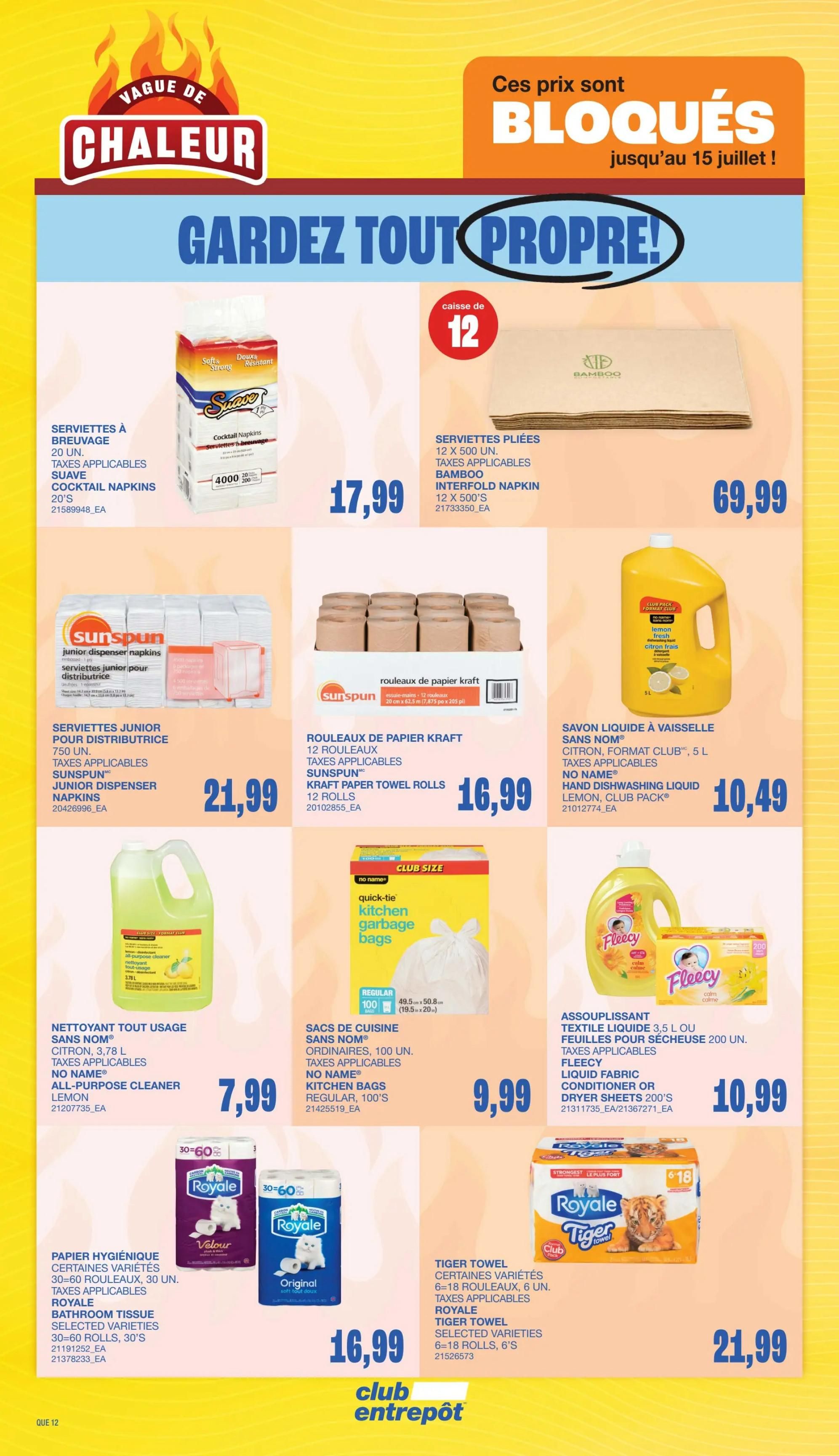 Wholesale Club (QC) Flyer July 9 to 15