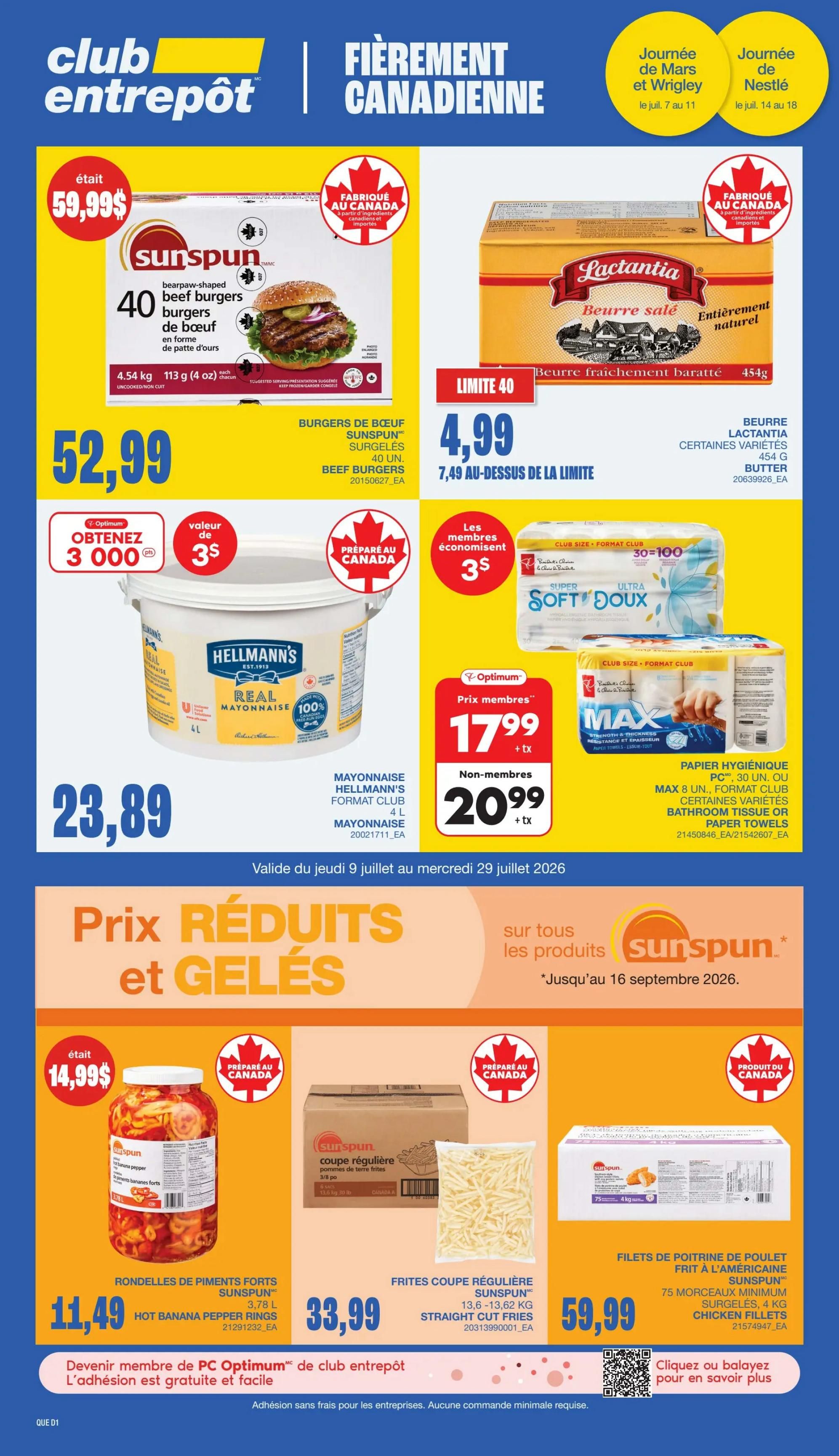 Wholesale Club (QC) Flyer July 9 to 15