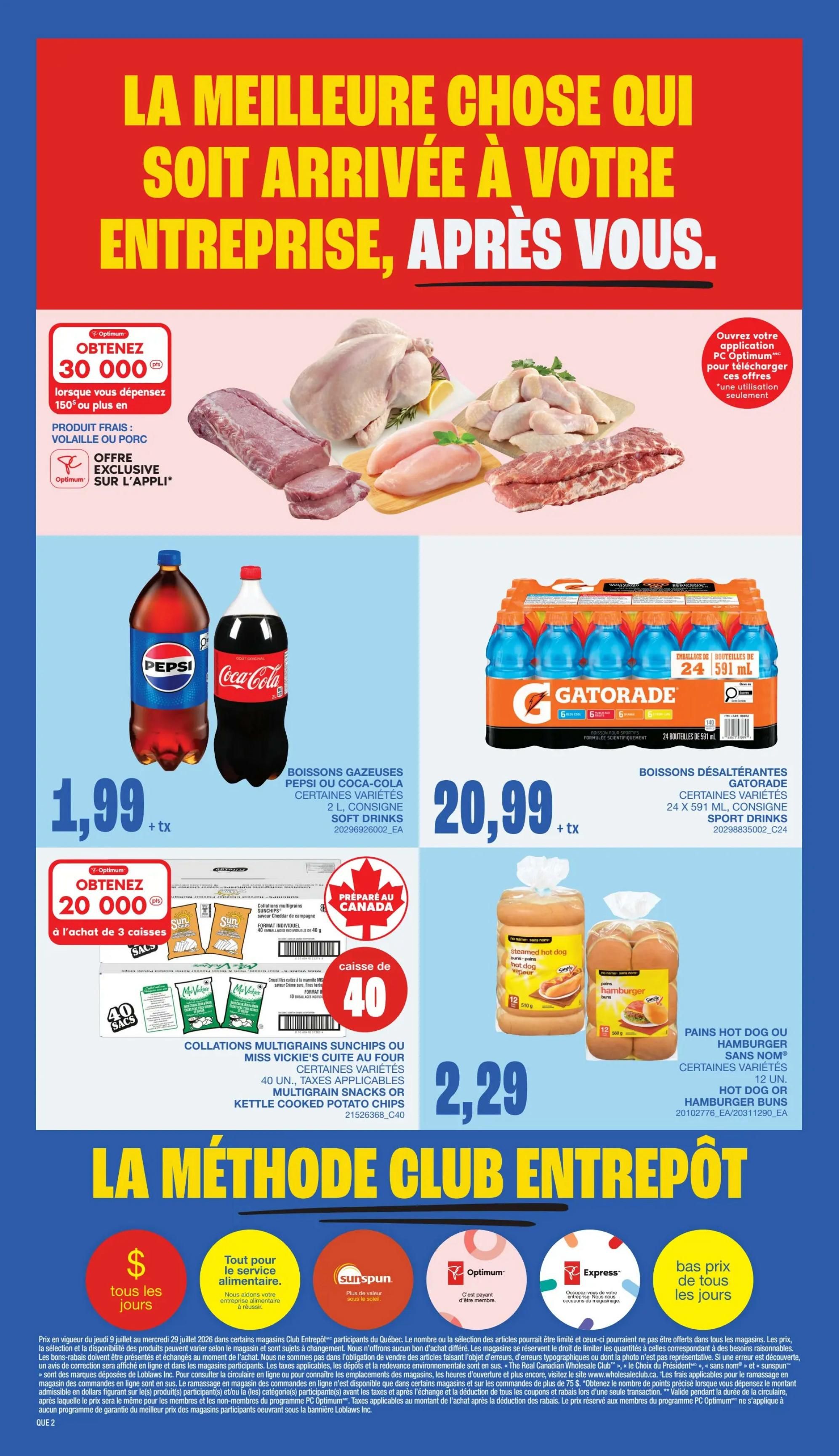 Wholesale Club (QC) Flyer July 9 to 15