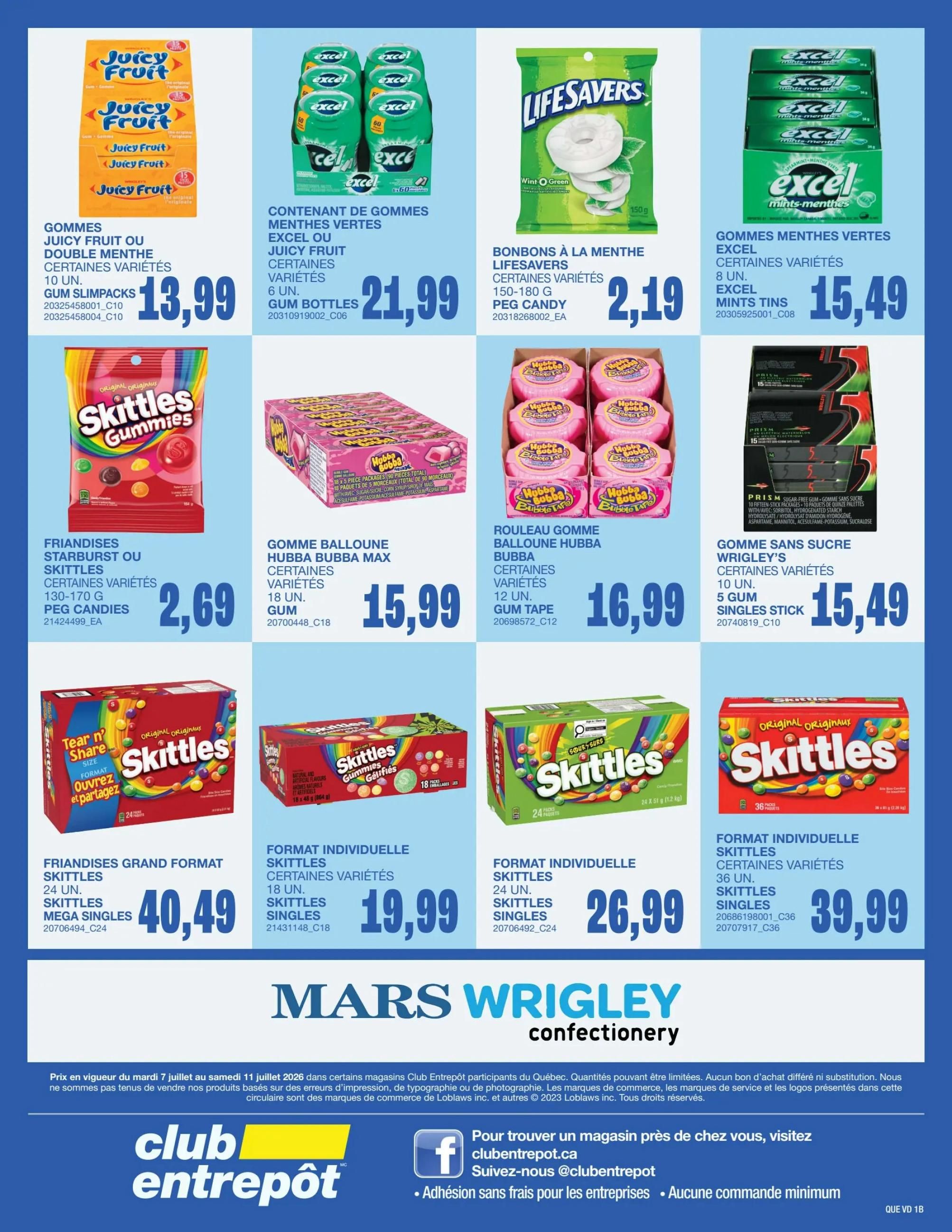 Wholesale Club (QC) Flyer July 9 to 15