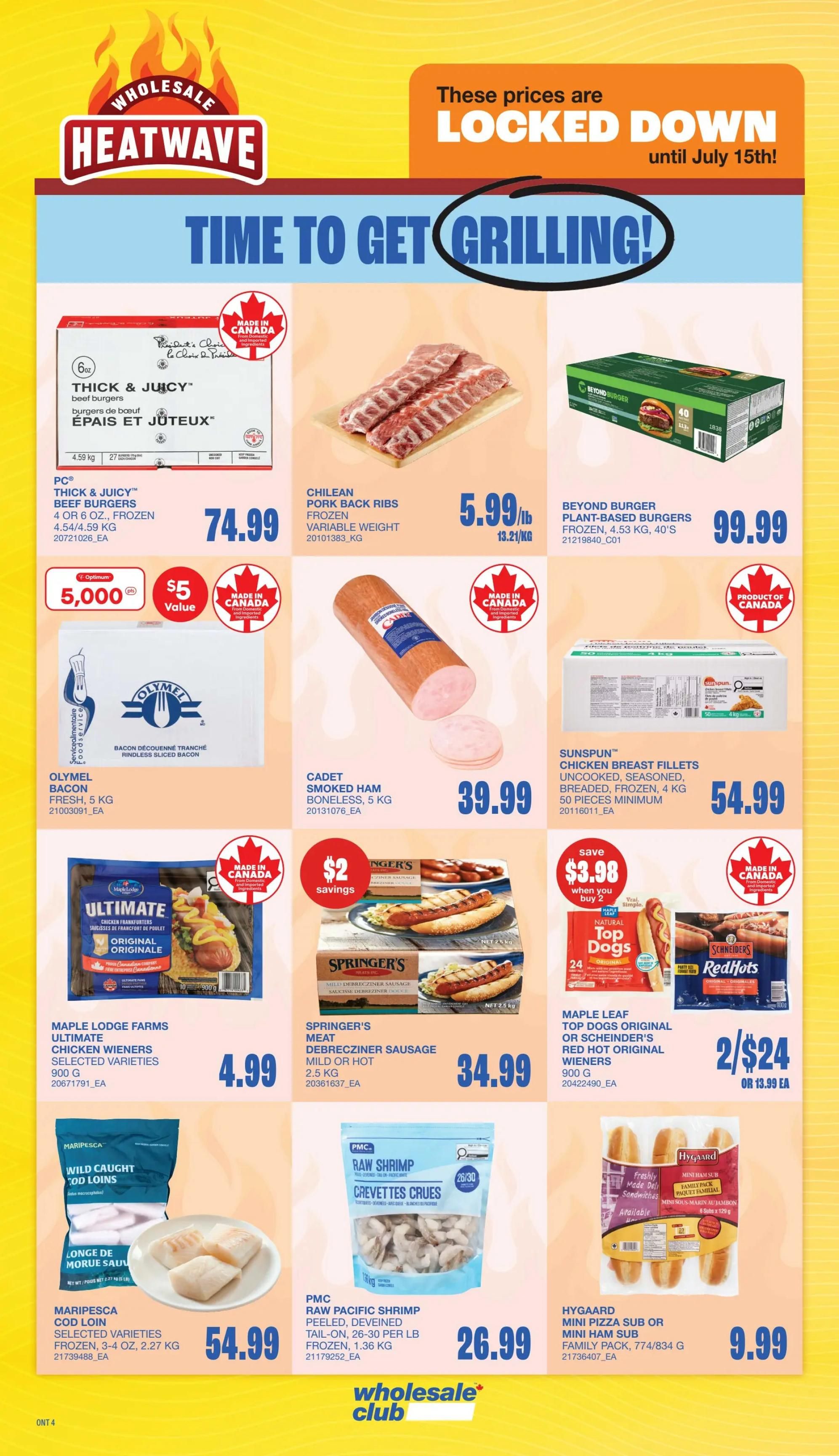 Wholesale Club (ON) Flyer July 9 to 15