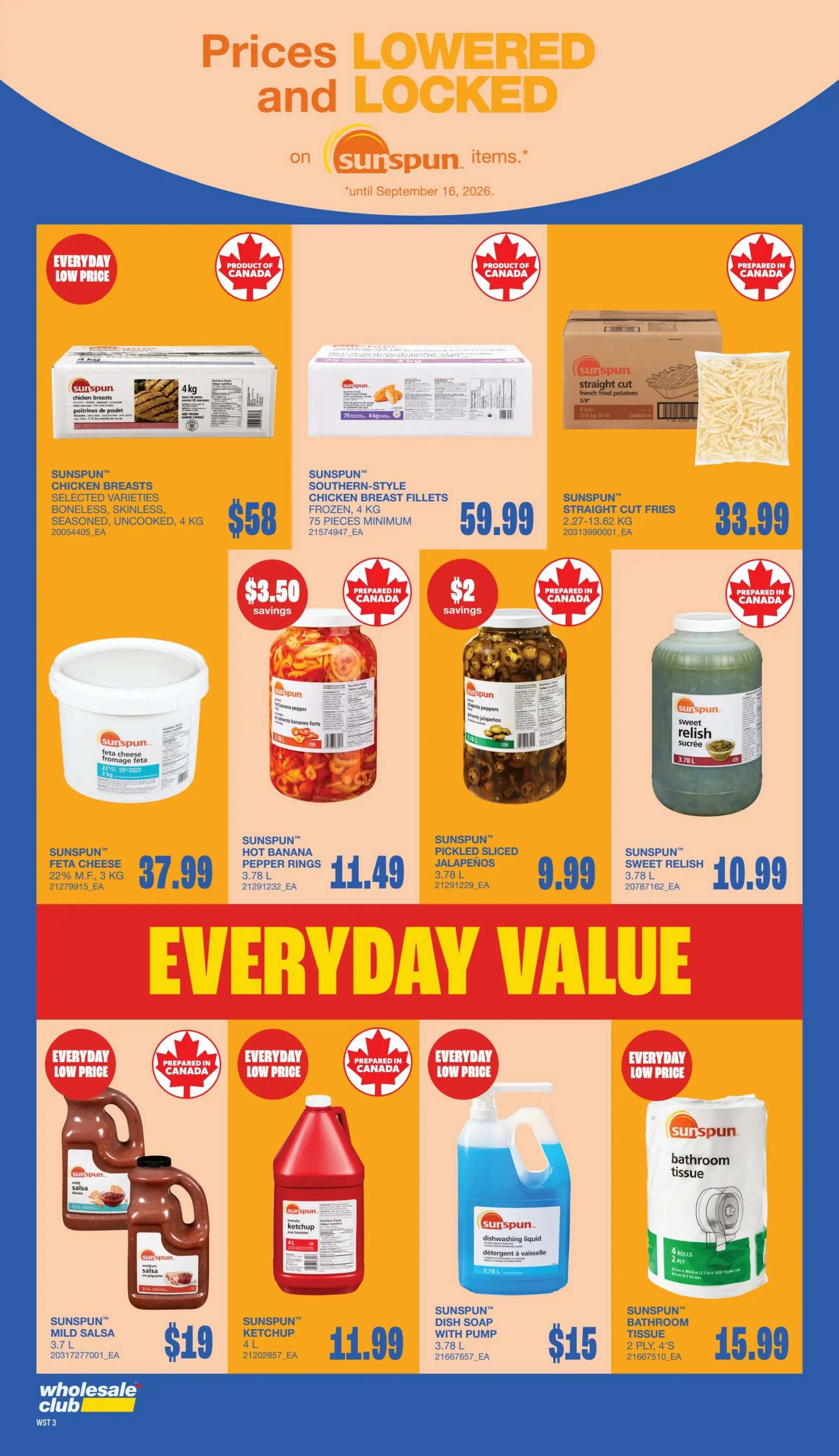 Wholesale Club (West) Flyer July 9 to 15