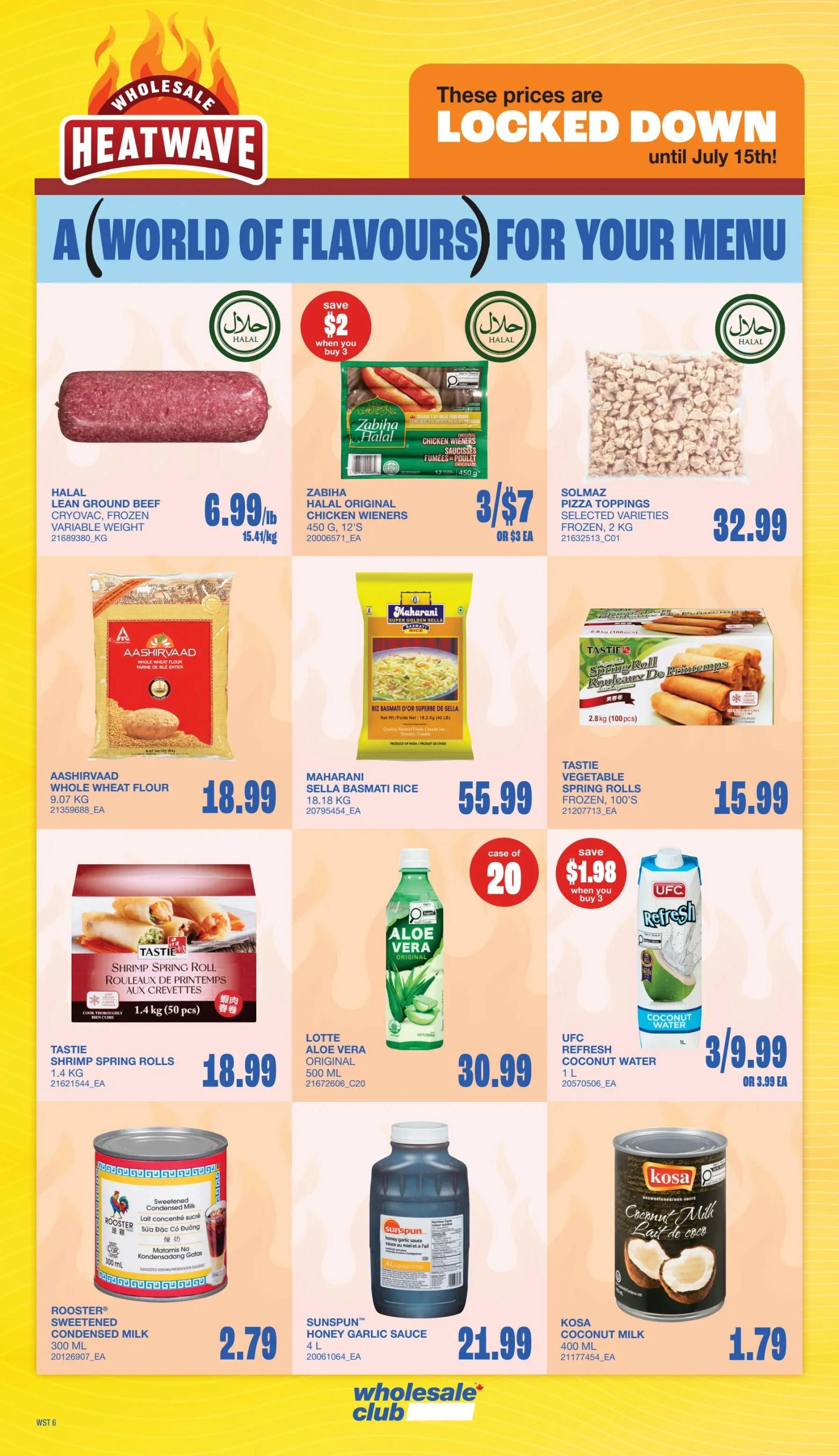 Wholesale Club (West) Flyer July 9 to 15