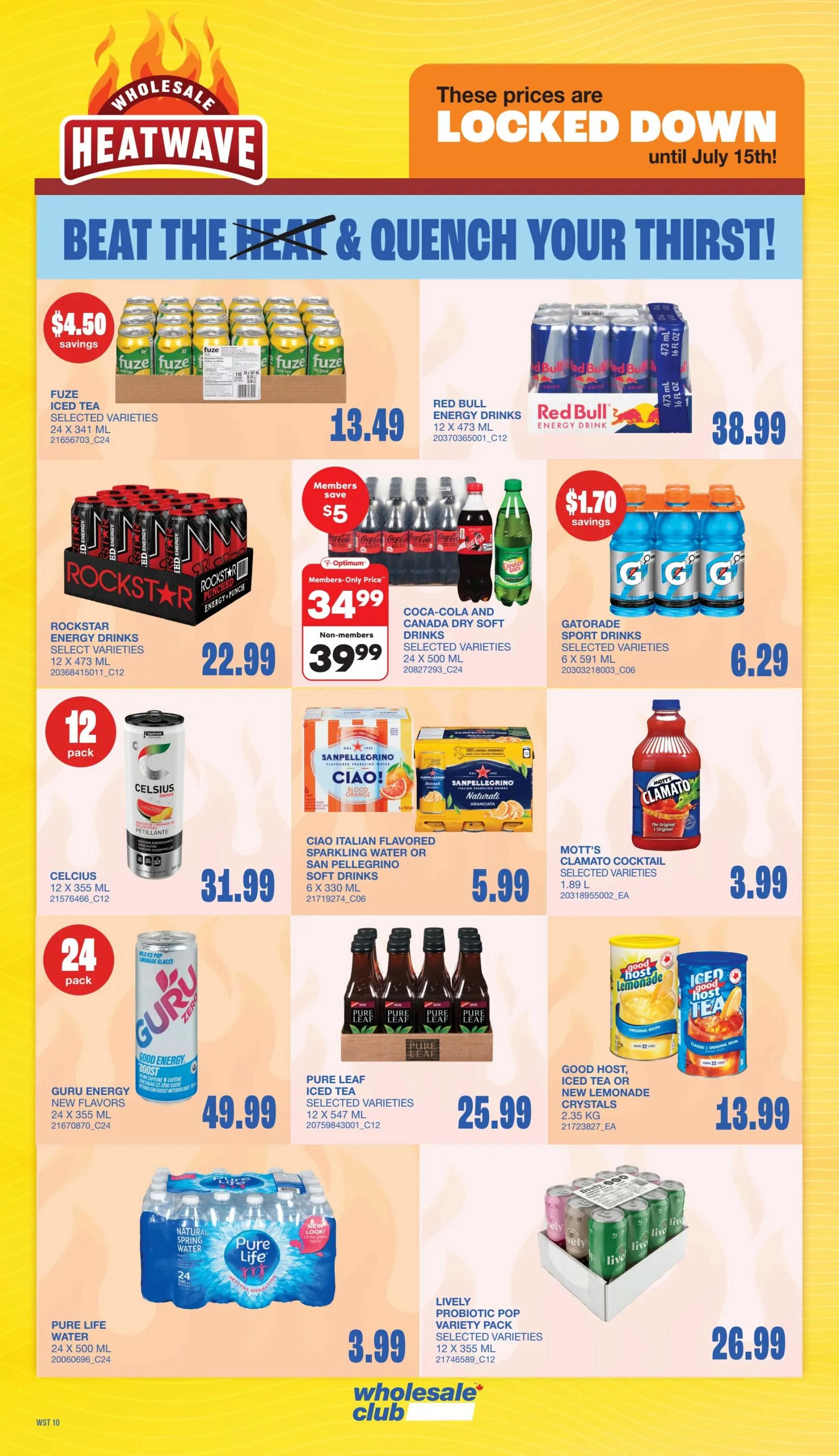 Wholesale Club (West) Flyer July 9 to 15