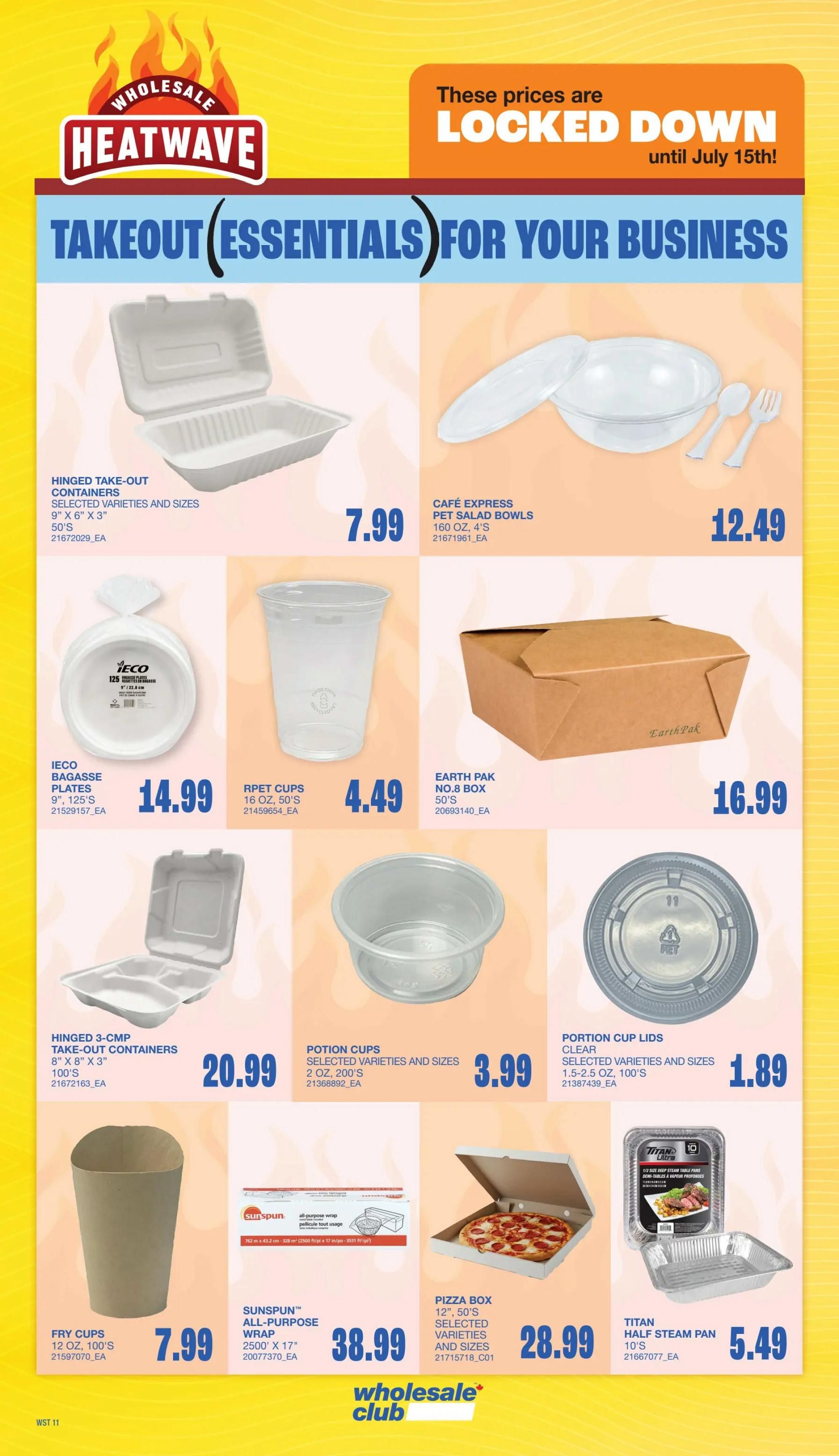 Wholesale Club (West) Flyer July 9 to 15