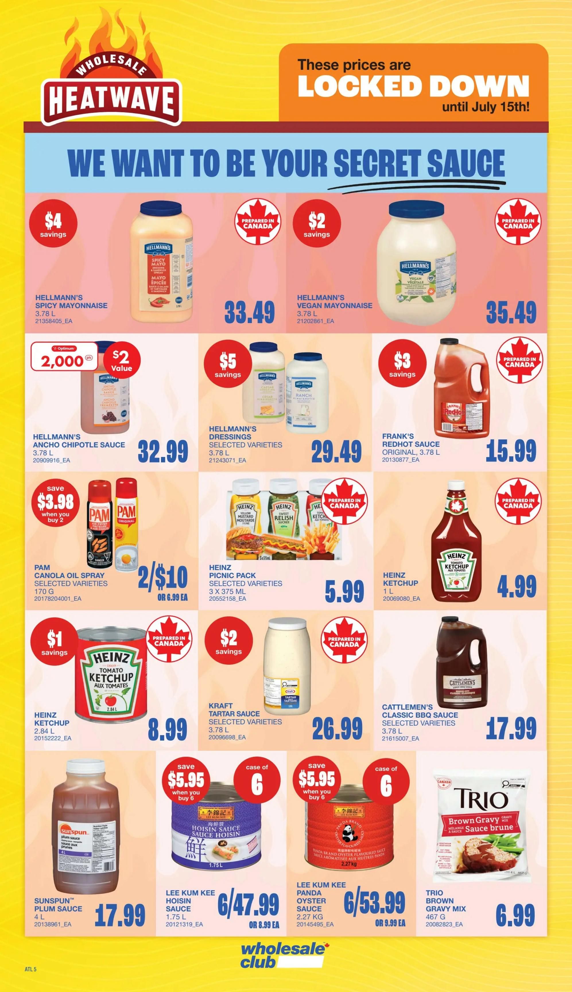 Wholesale Club (Atlantic) Flyer July 9 to 15