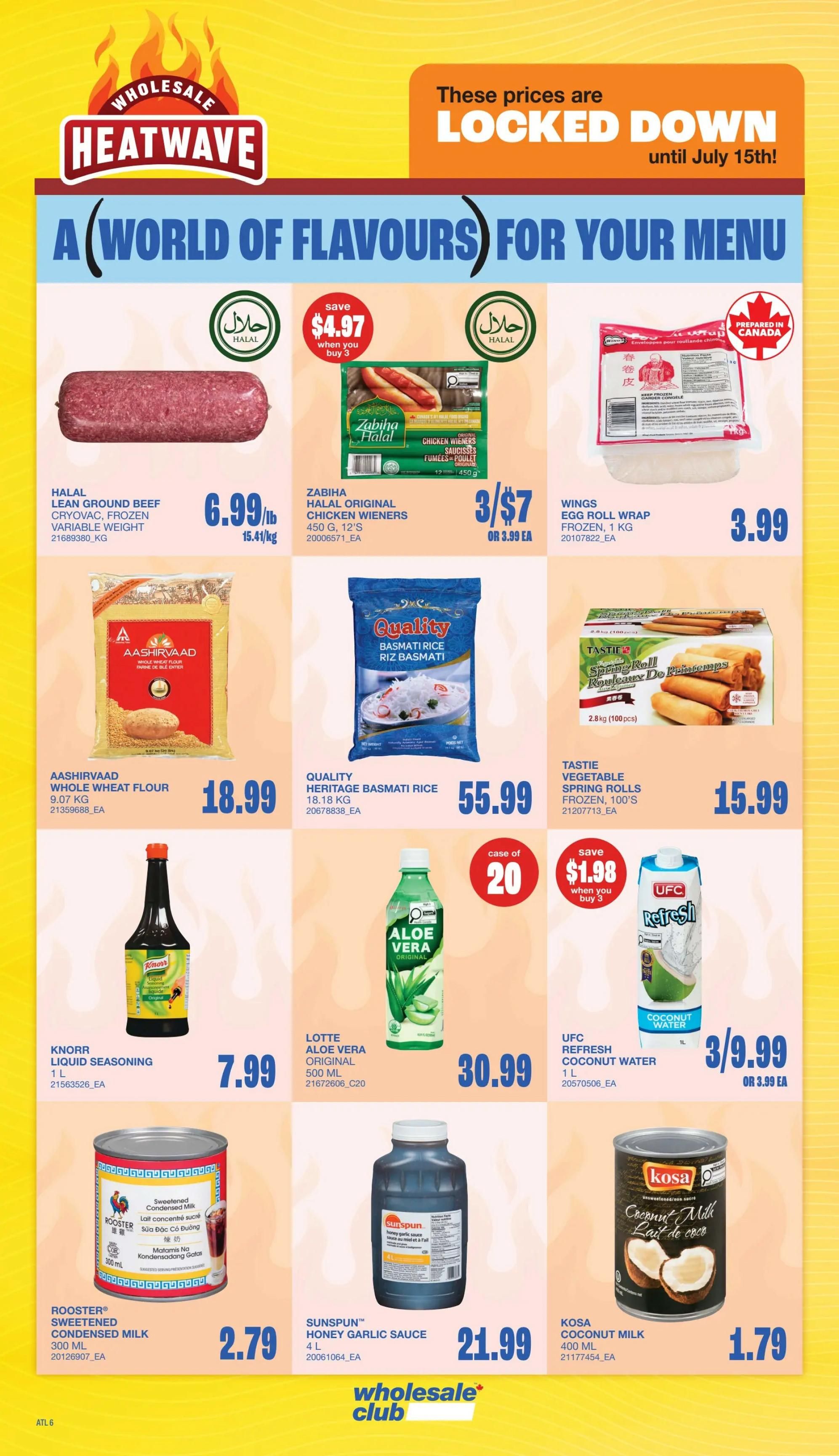 Wholesale Club (Atlantic) Flyer July 9 to 15