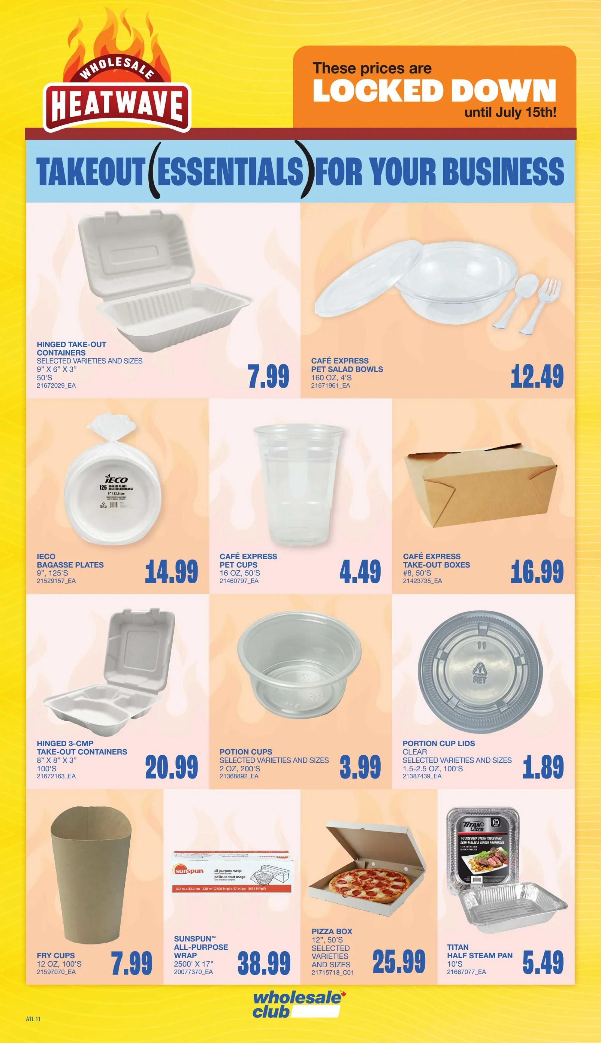 Wholesale Club (Atlantic) Flyer July 9 to 15