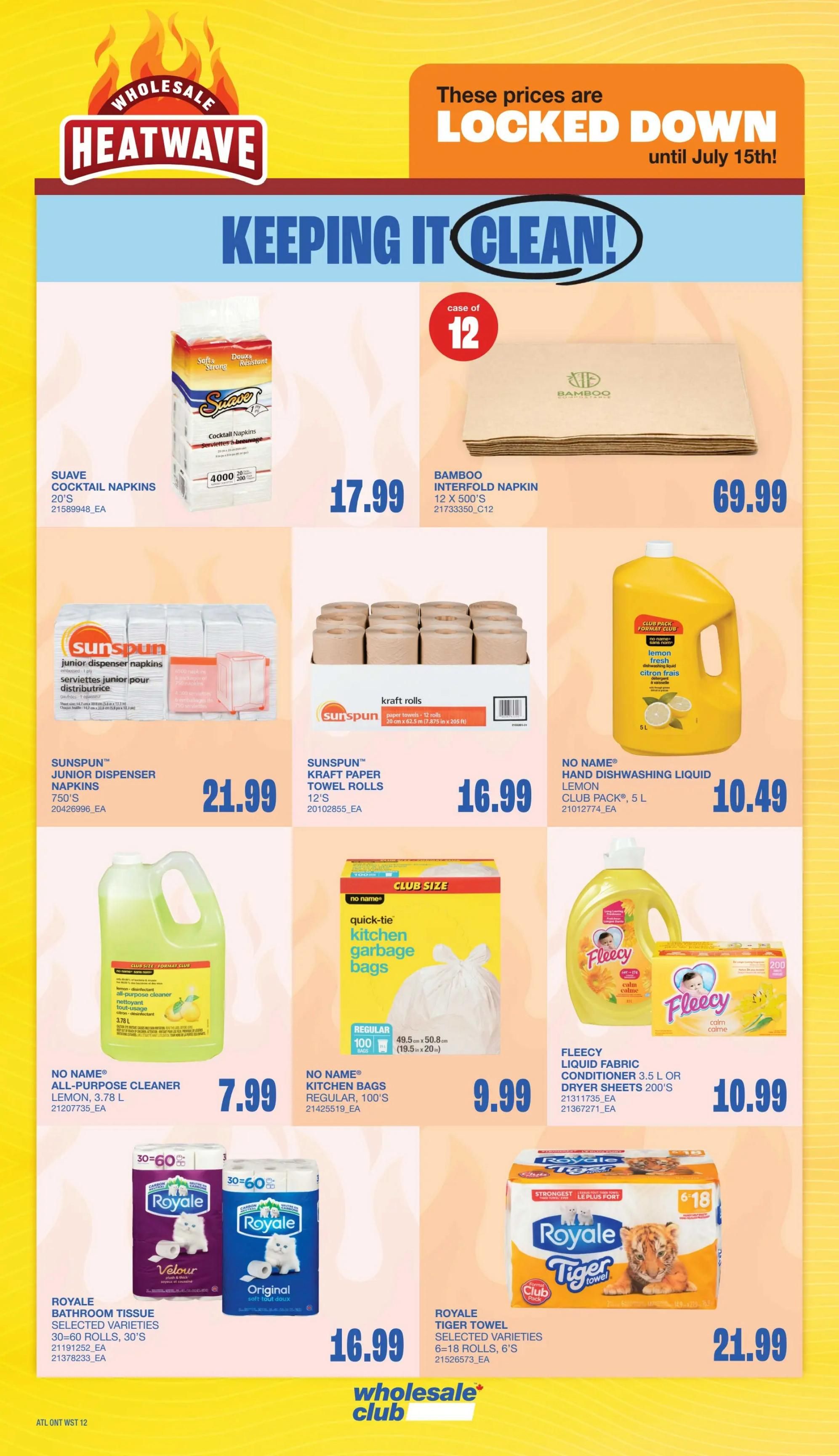 Wholesale Club (Atlantic) Flyer July 9 to 15