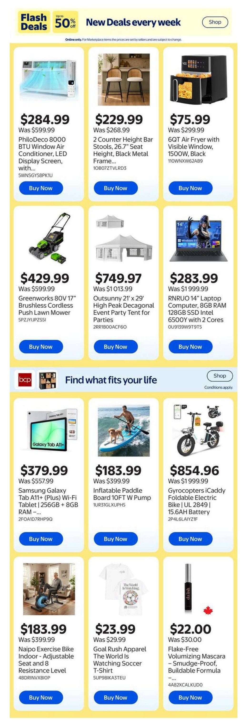 Walmart (West) Flyer July 9 to 15