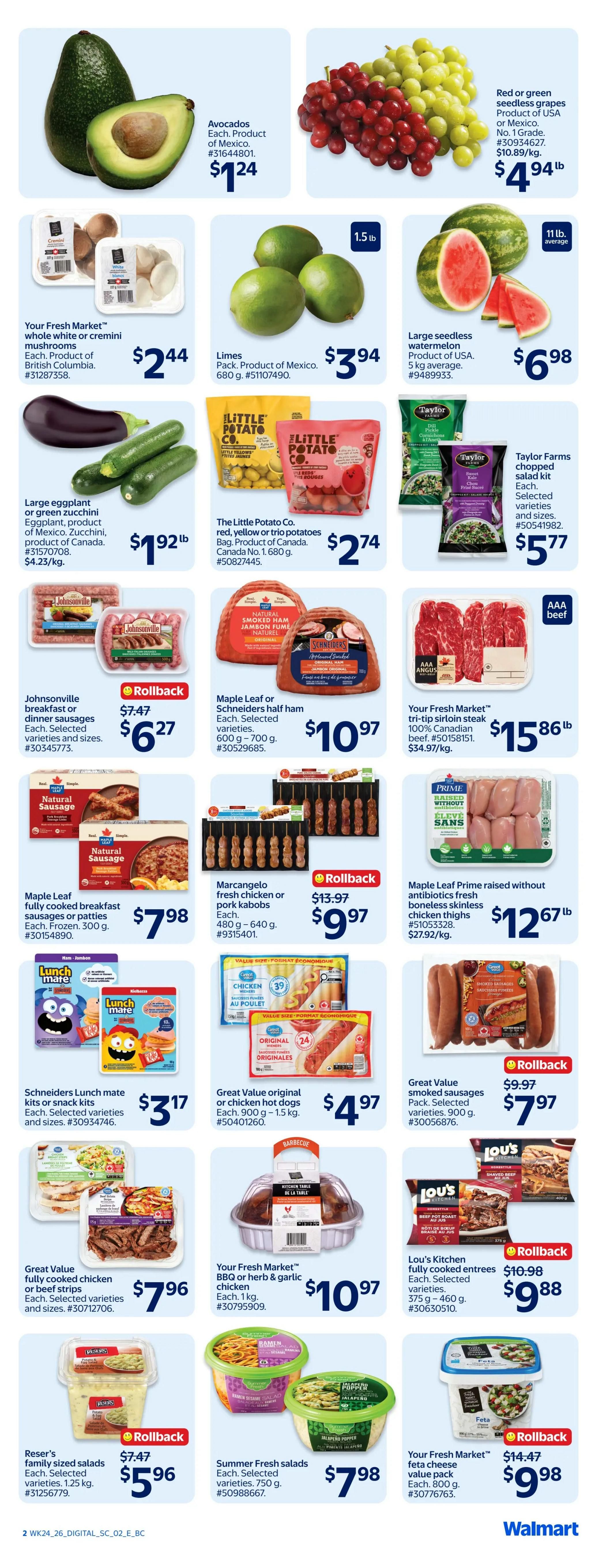 Walmart (West) Flyer July 9 to 15