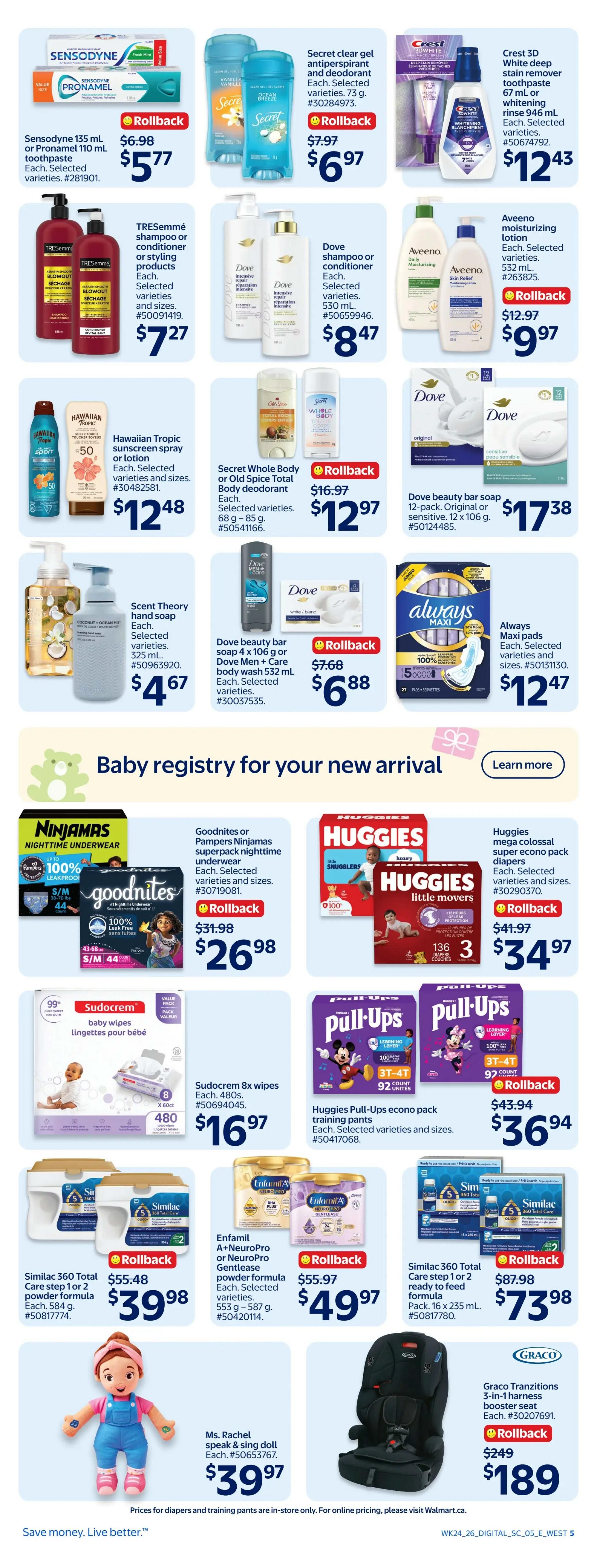 Walmart (West) Flyer July 9 to 15