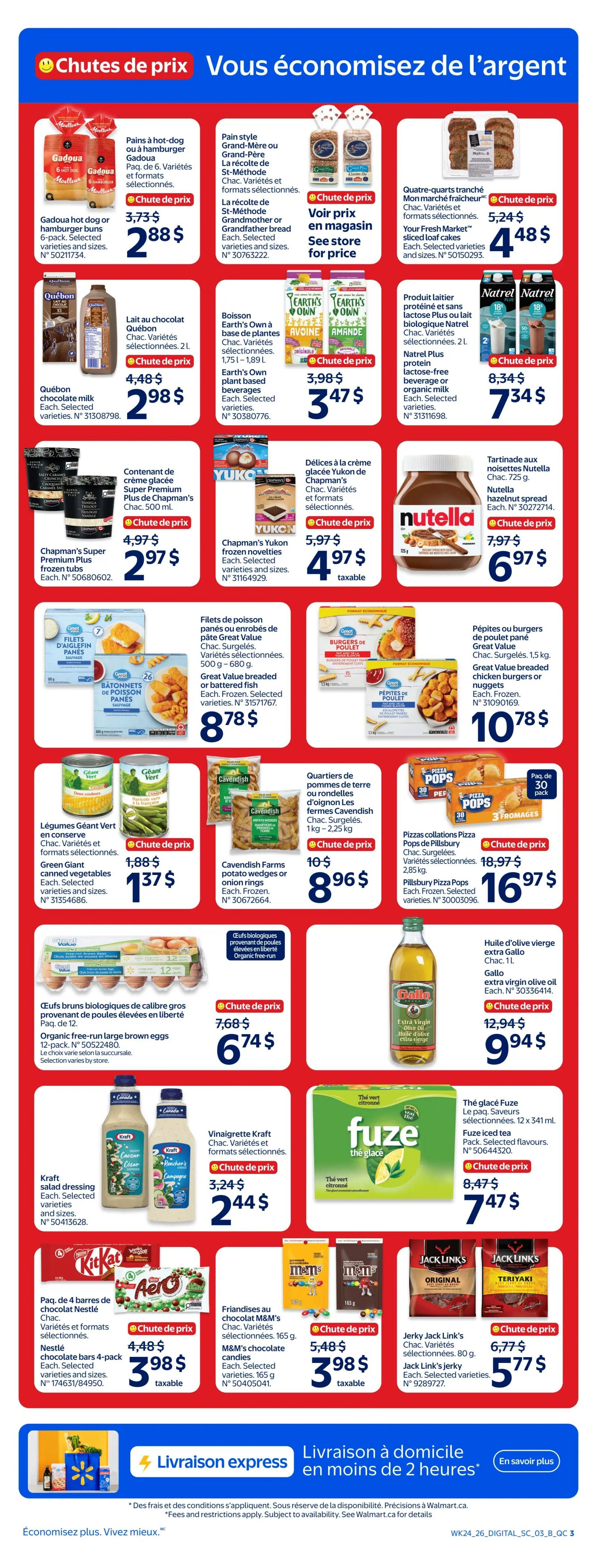 Walmart (QC) Flyer July 9 to 15