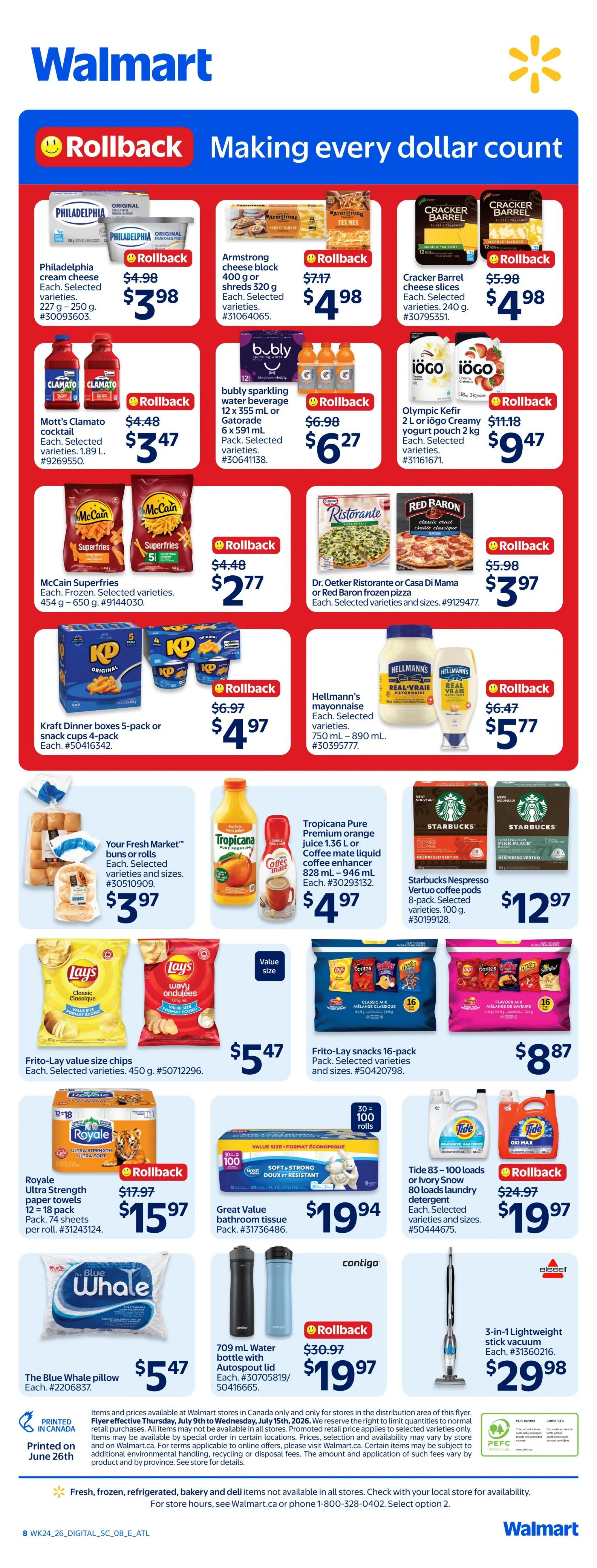 Walmart (Atlantic) Flyer July 9 to 15