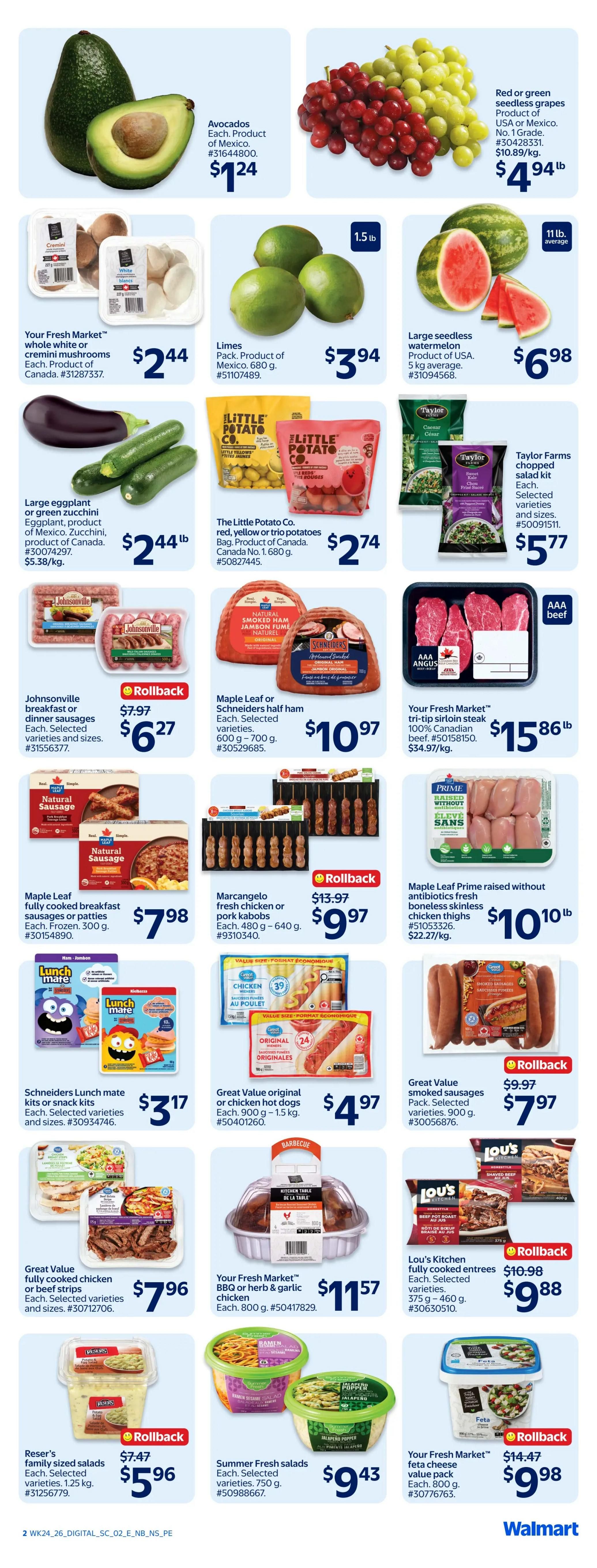 Walmart (Atlantic) Flyer July 9 to 15