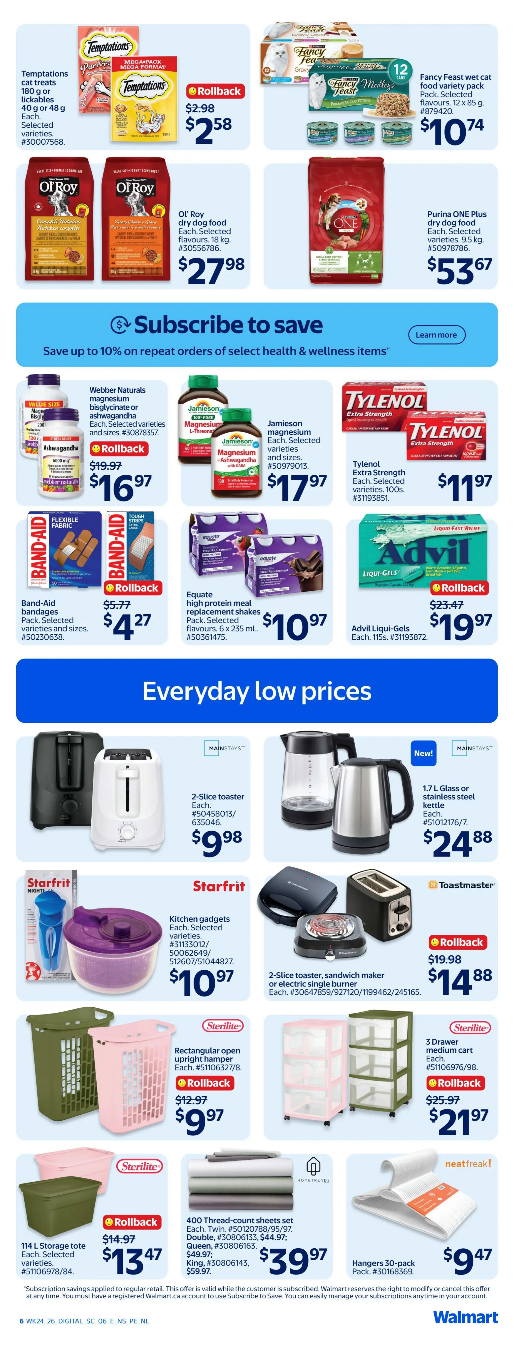 Walmart (Atlantic) Flyer July 9 to 15