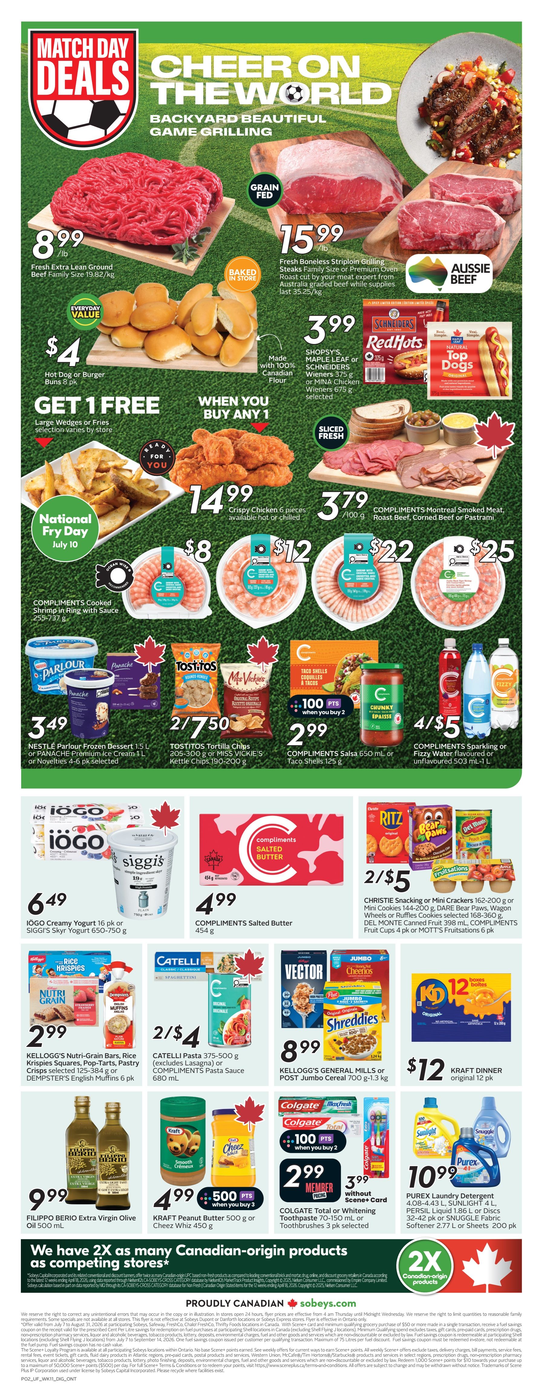 Sobeys Urban Fresh Flyer July 9 to 15