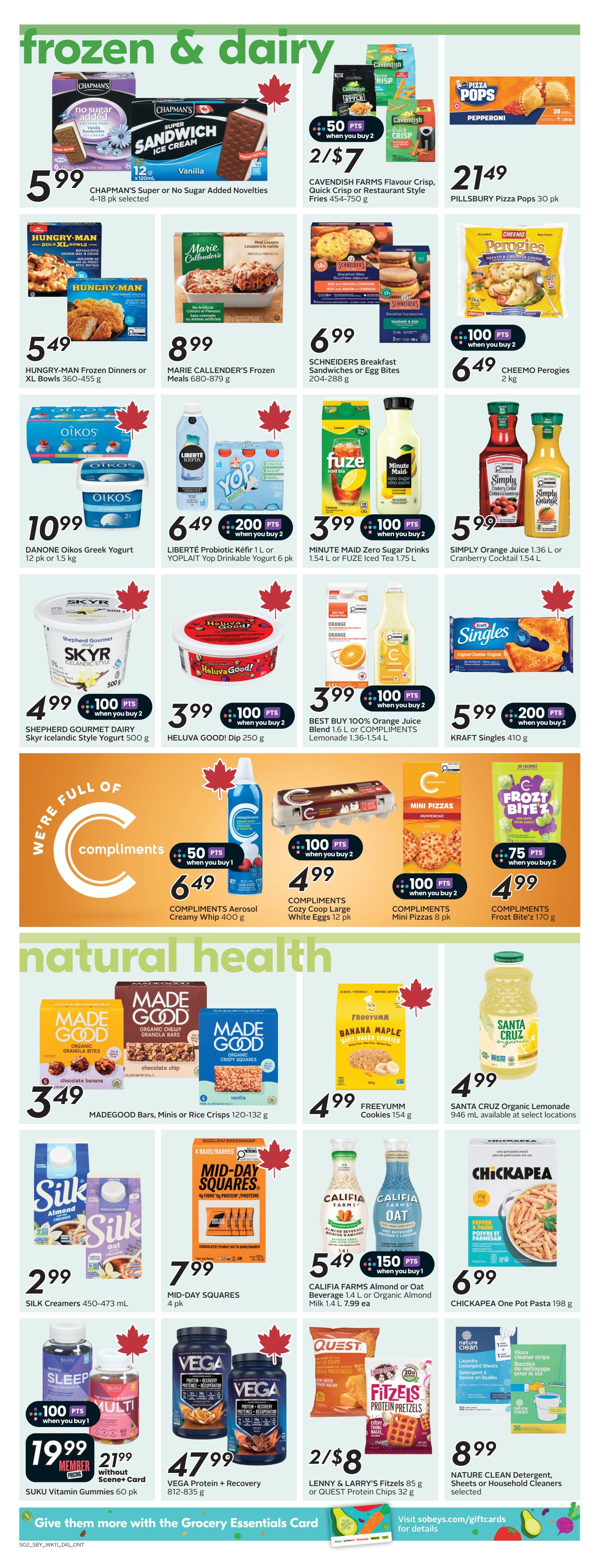 Sobeys (ON) Flyer July 9 to 15