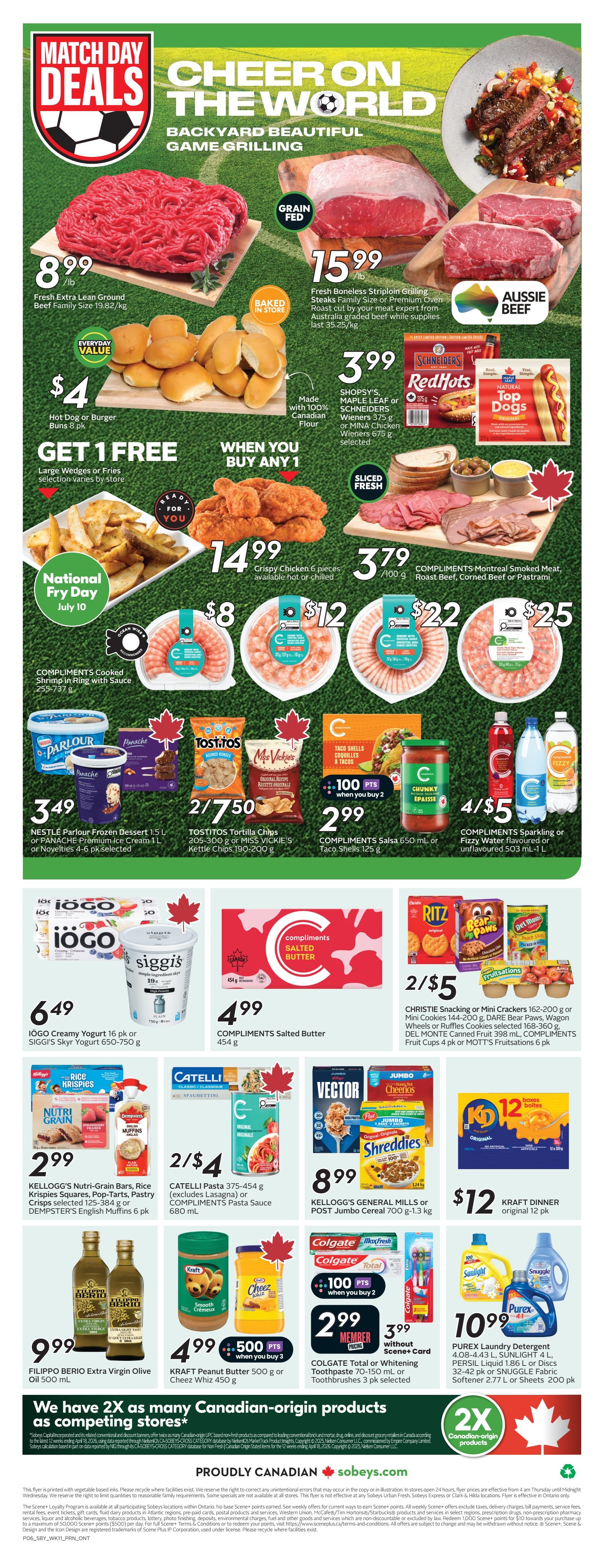 Sobeys (ON) Flyer July 9 to 15