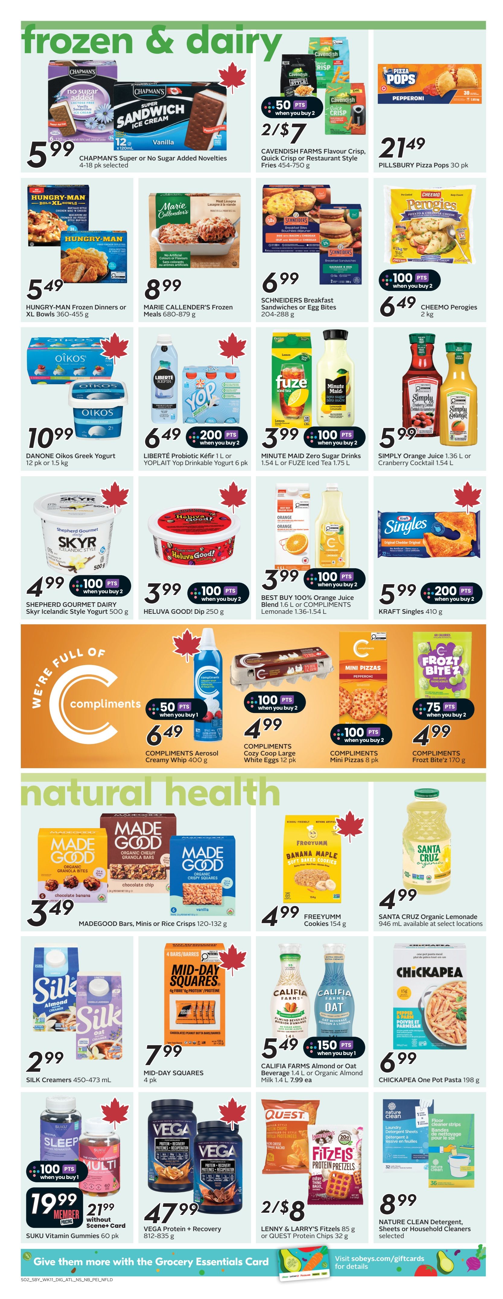 Sobeys (Atlantic) Flyer July 9 to 15