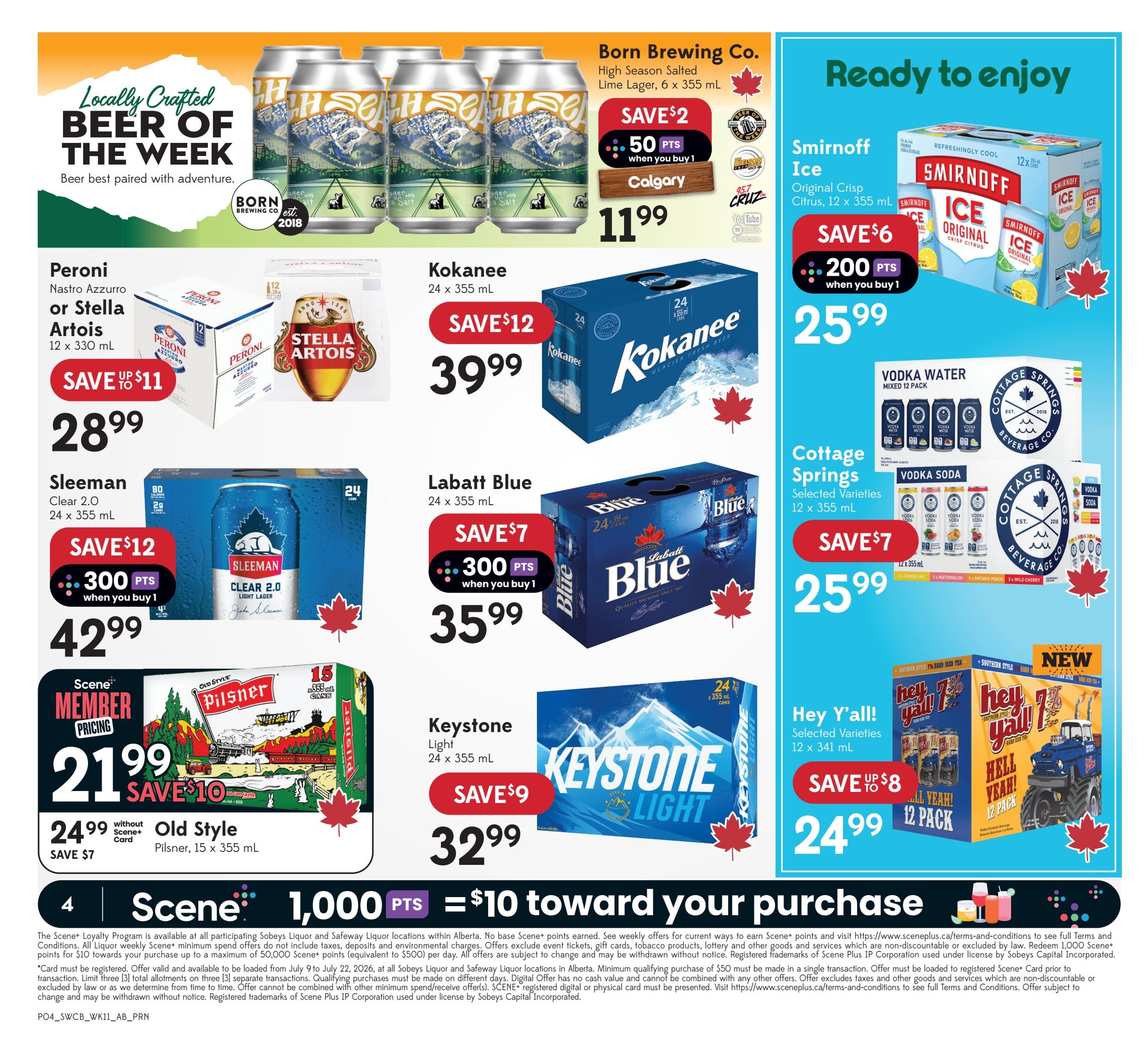 Sobeys/Safeway (AB) SWCB Flyer July 9 to 15