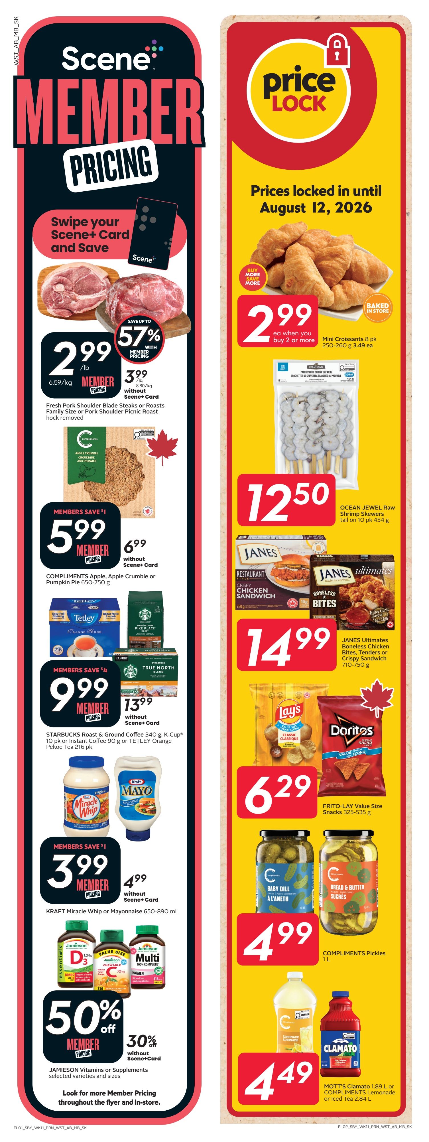 Sobeys/Safeway (SK & MB) Flyer July 9 to 15