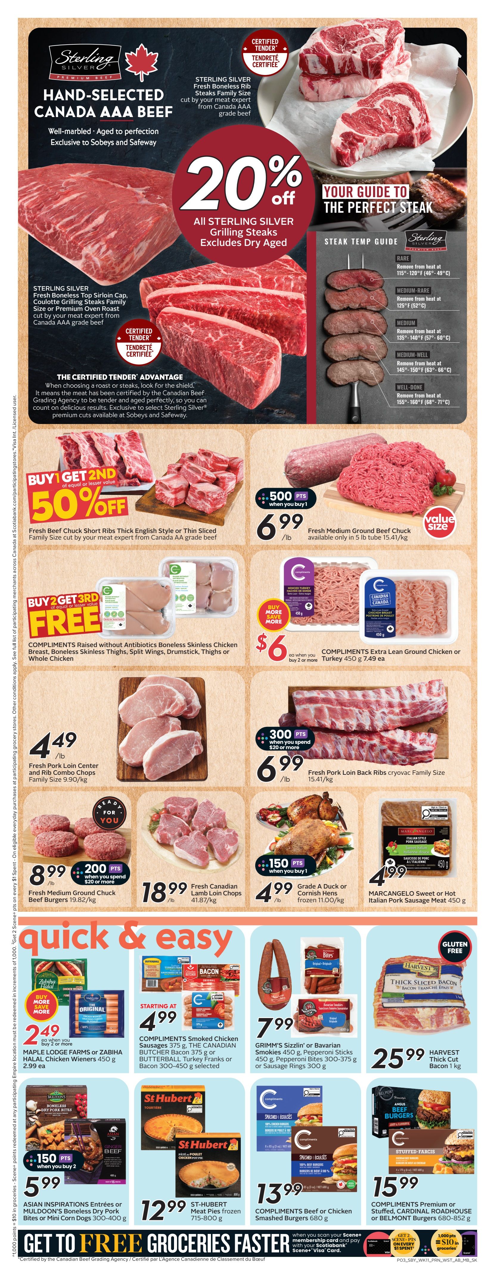Sobeys/Safeway (SK & MB) Flyer July 9 to 15