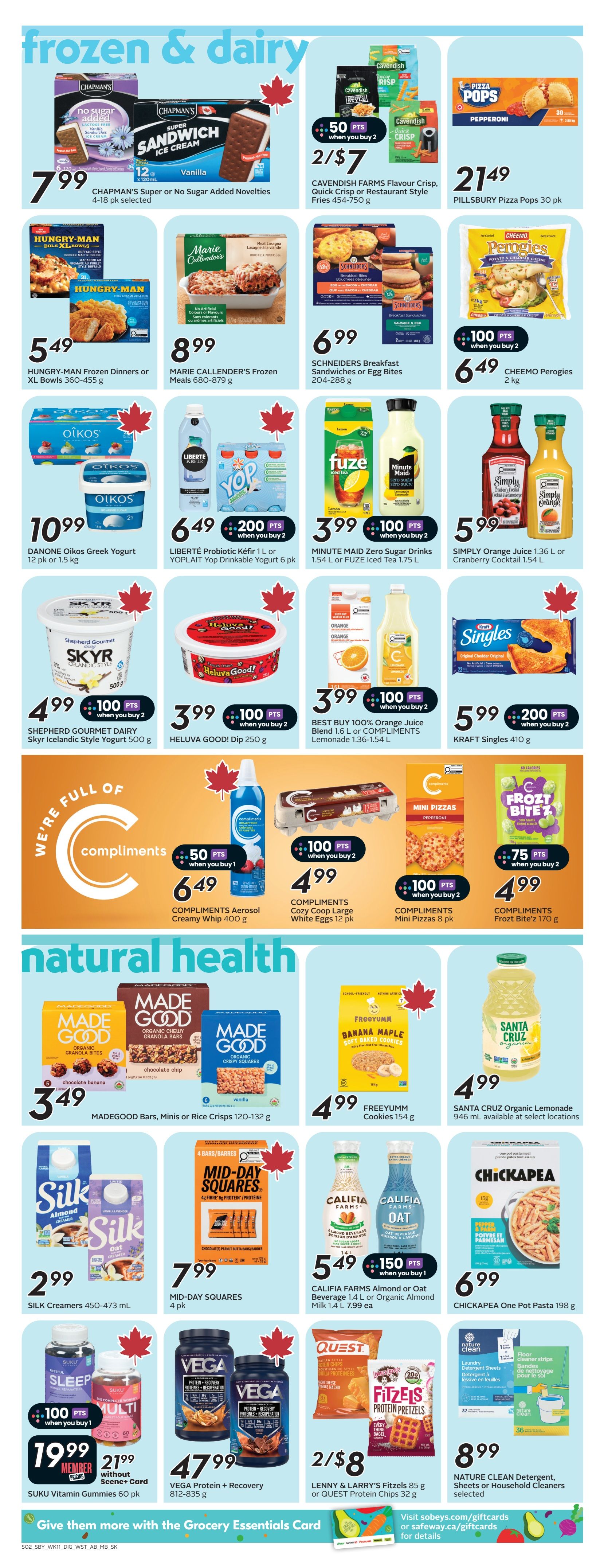 Sobeys/Safeway (AB) Flyer July 9 to 15