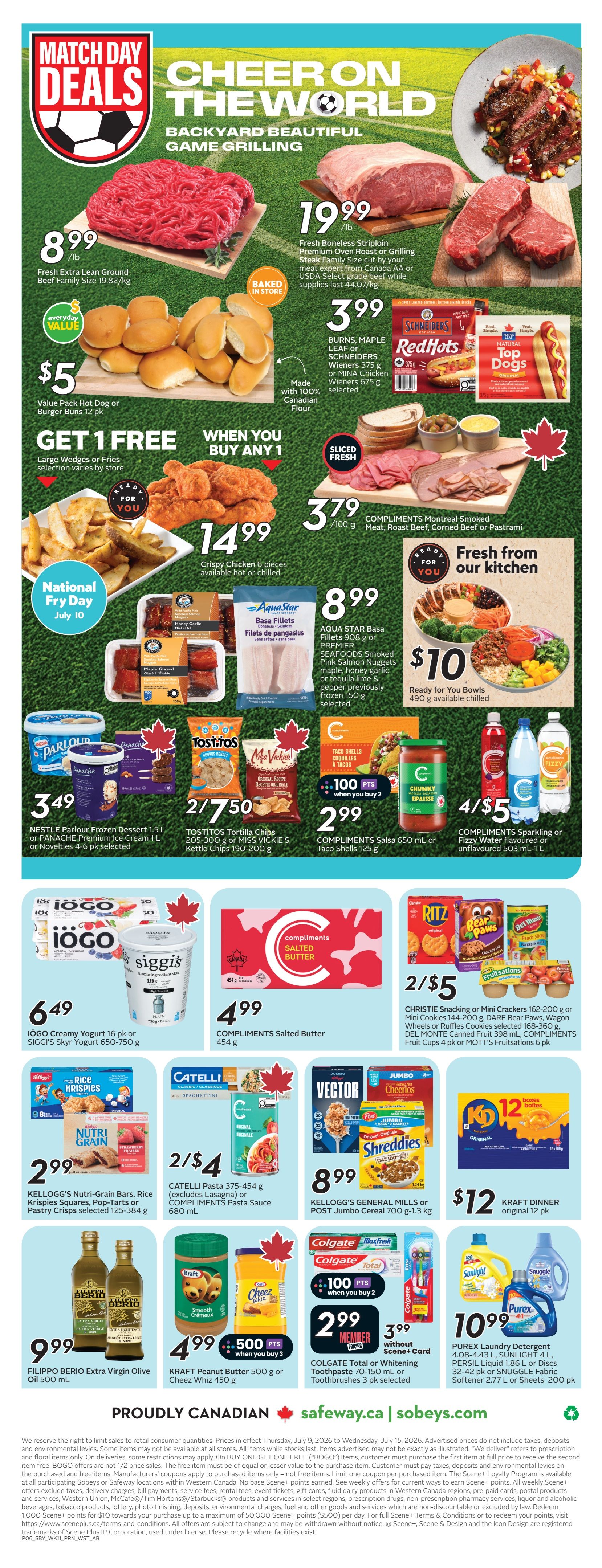 Sobeys/Safeway (AB) Flyer July 9 to 15
