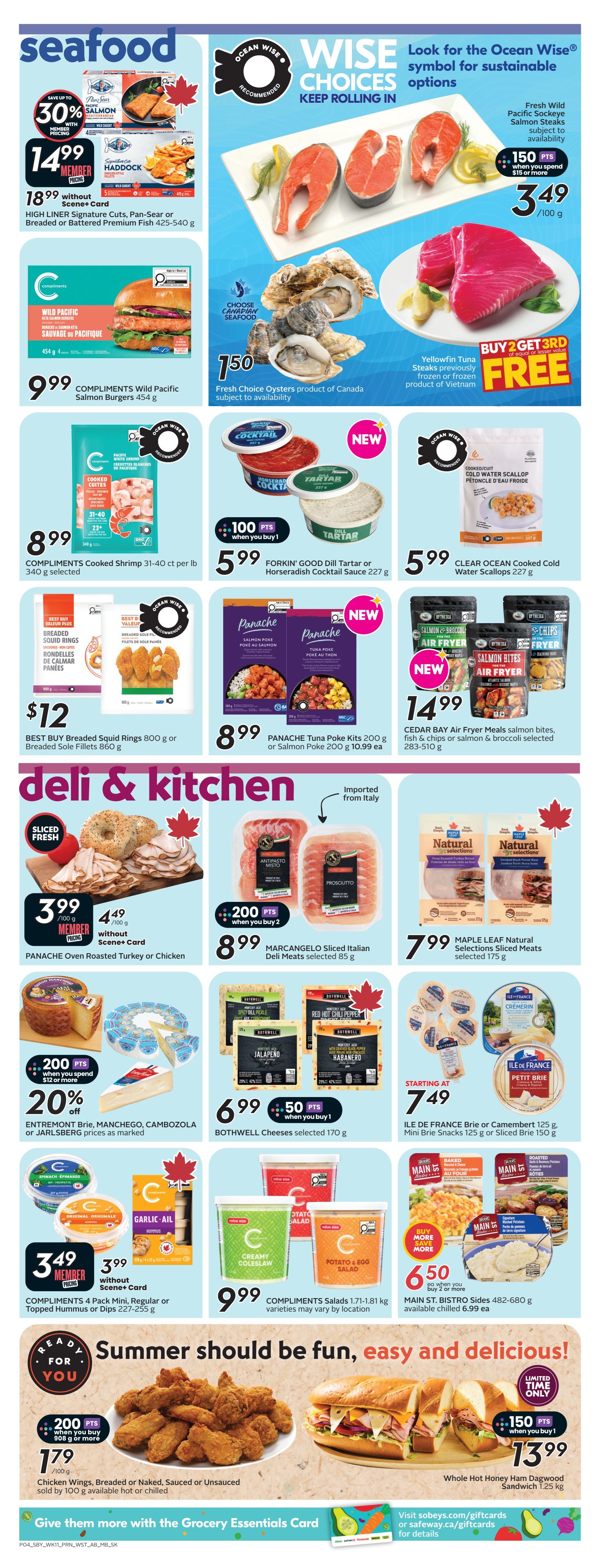Sobeys/Safeway (AB) Flyer July 9 to 15