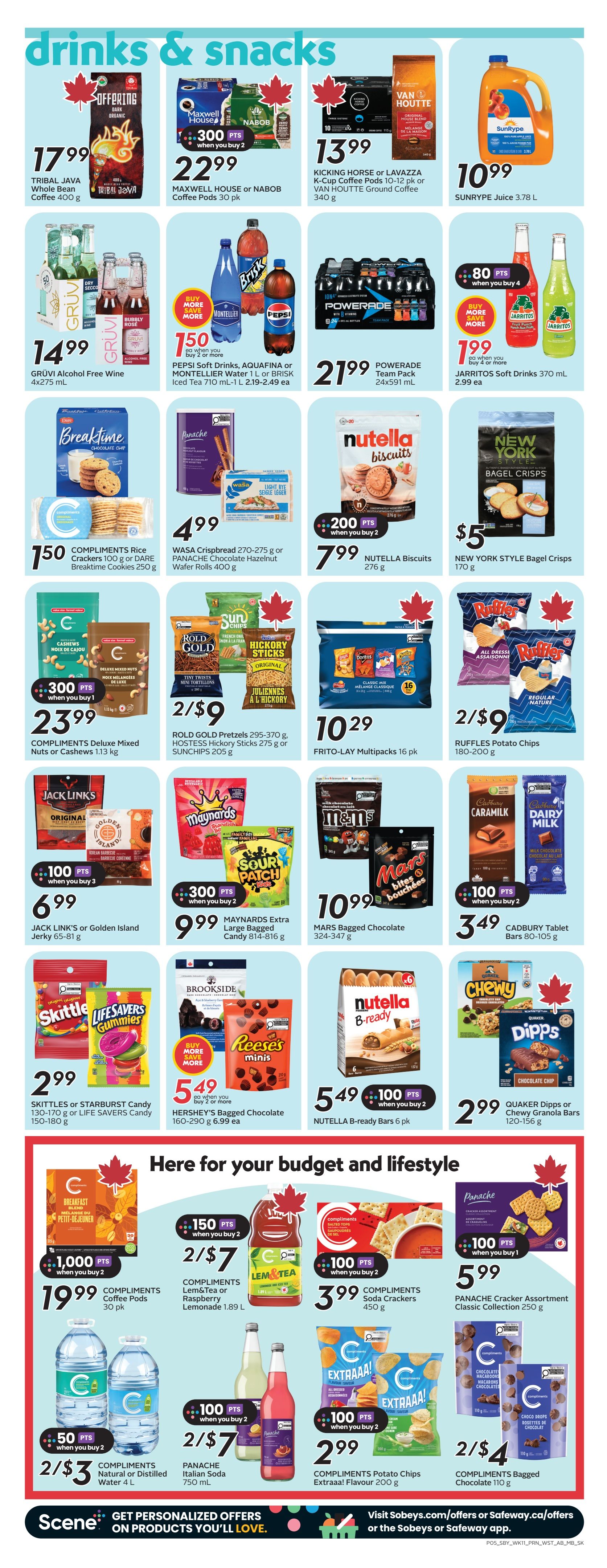 Sobeys/Safeway (AB) Flyer July 9 to 15