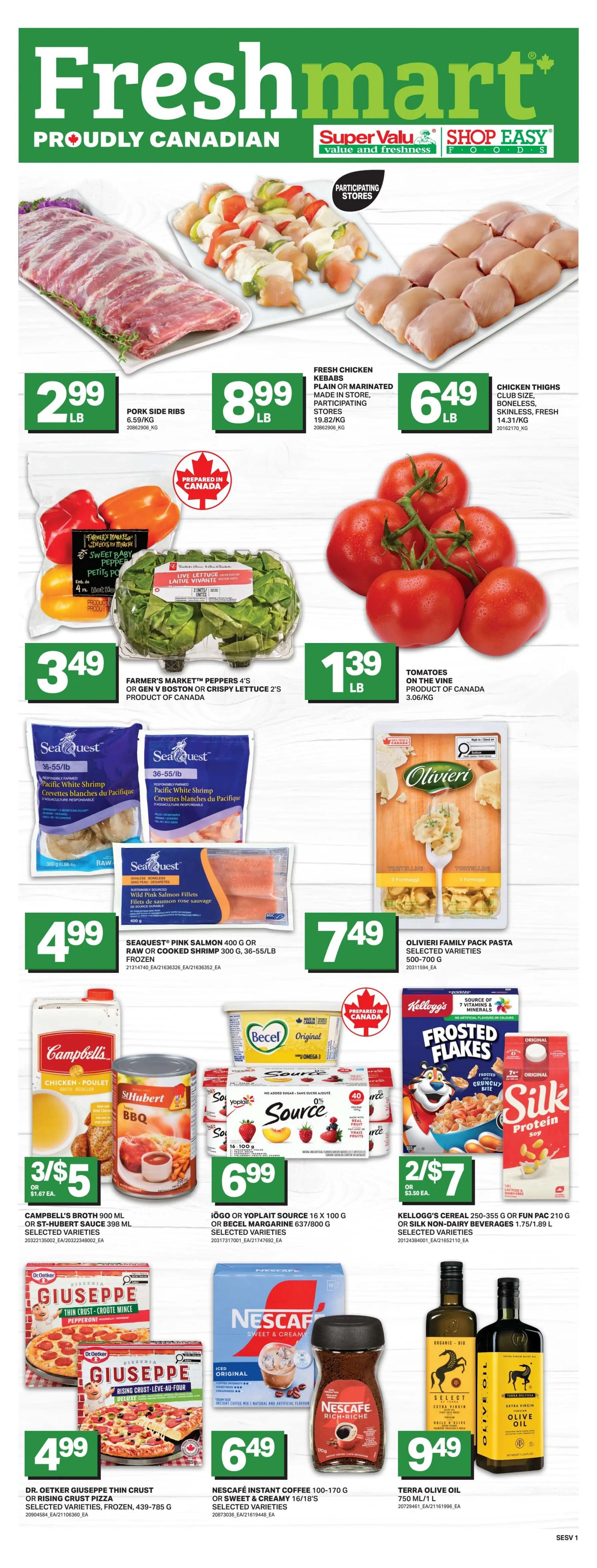 Shop Easy & SuperValu Flyer July 9 to 15