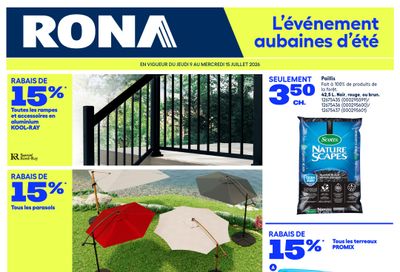 Rona & Rona+ (QC) Flyer July 9 to 15