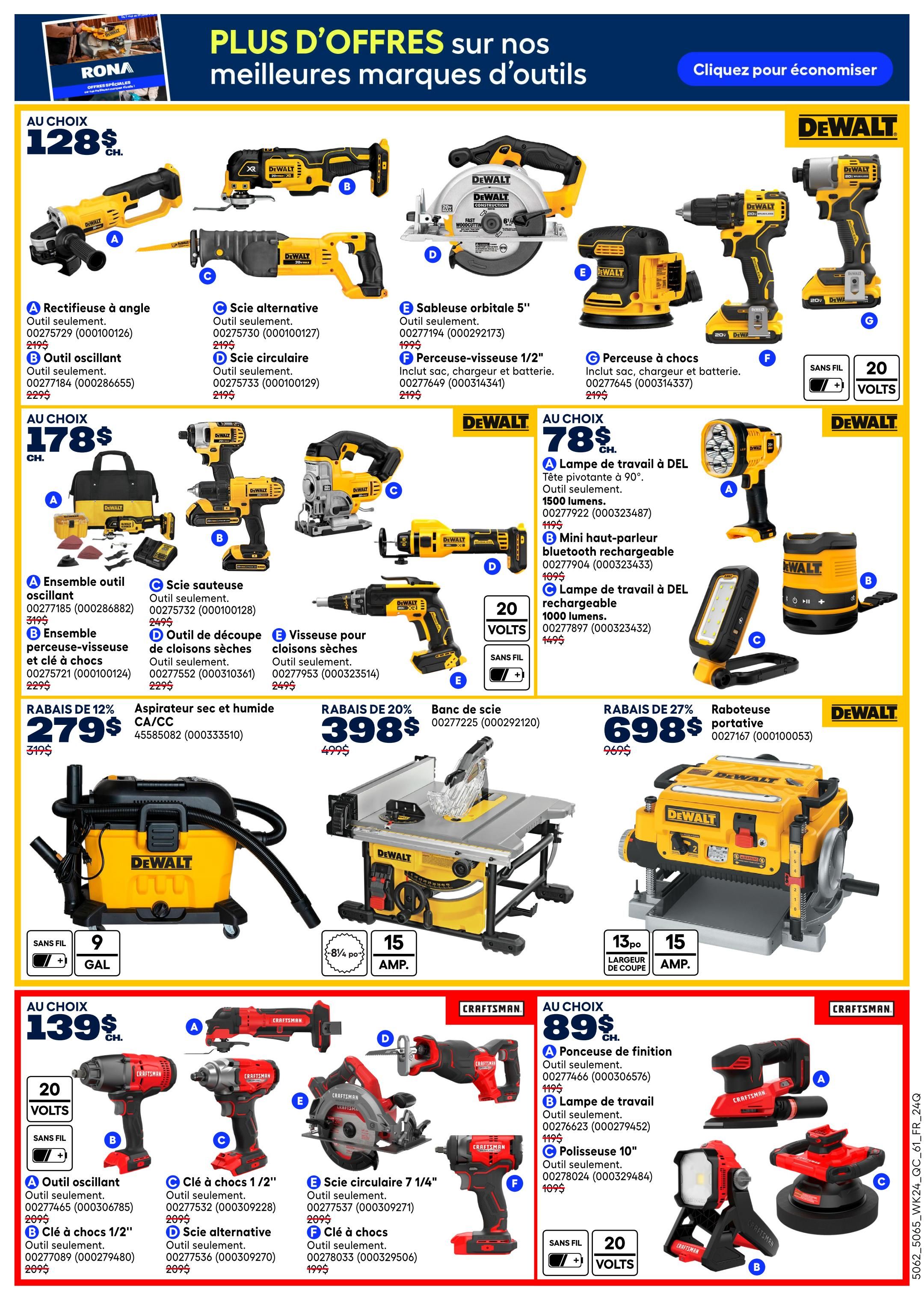 Rona & Rona+ (QC) Flyer July 9 to 15