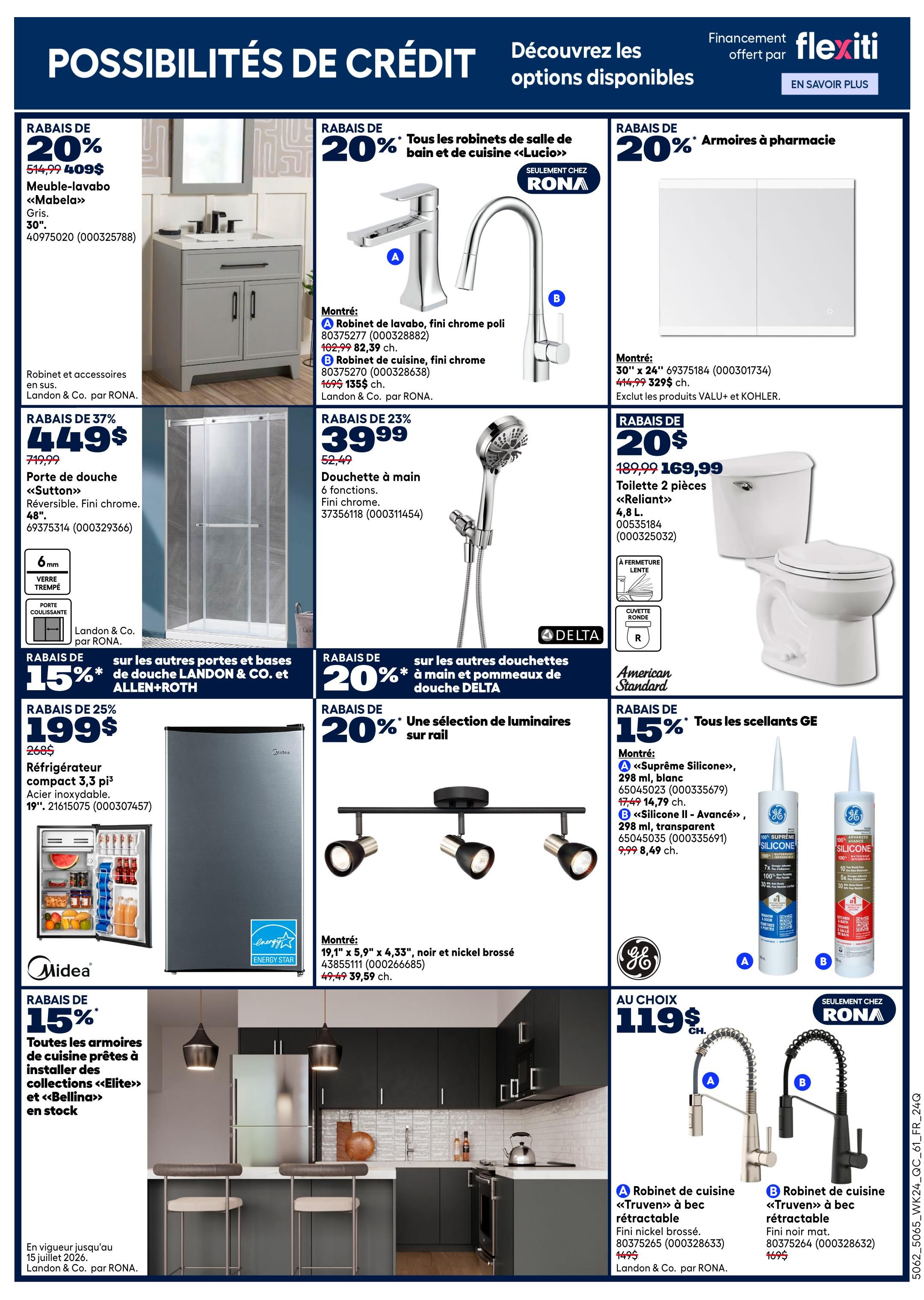 Rona & Rona+ (QC) Flyer July 9 to 15
