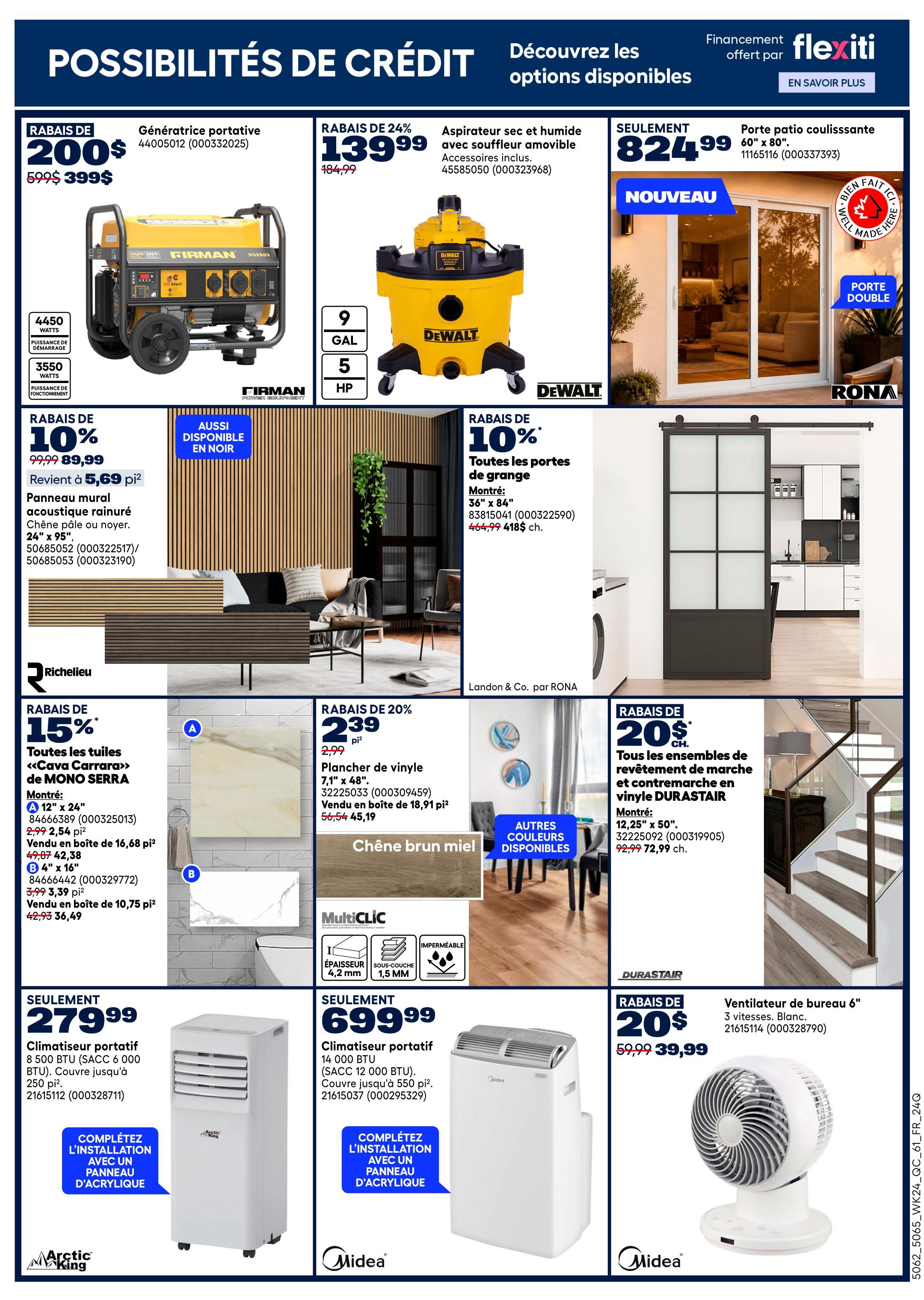 Rona & Rona+ (QC) Flyer July 9 to 15