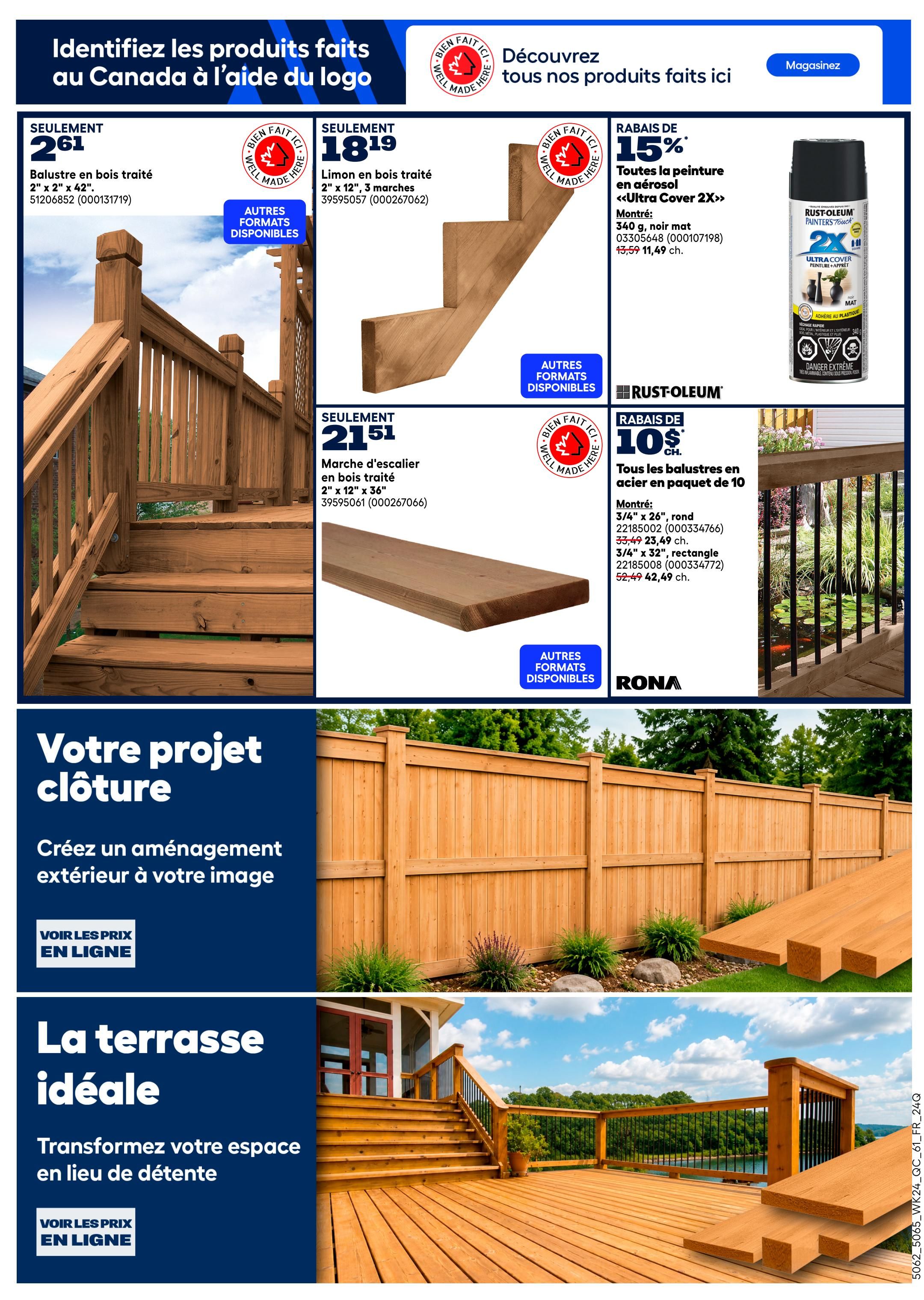Rona & Rona+ (QC) Flyer July 9 to 15