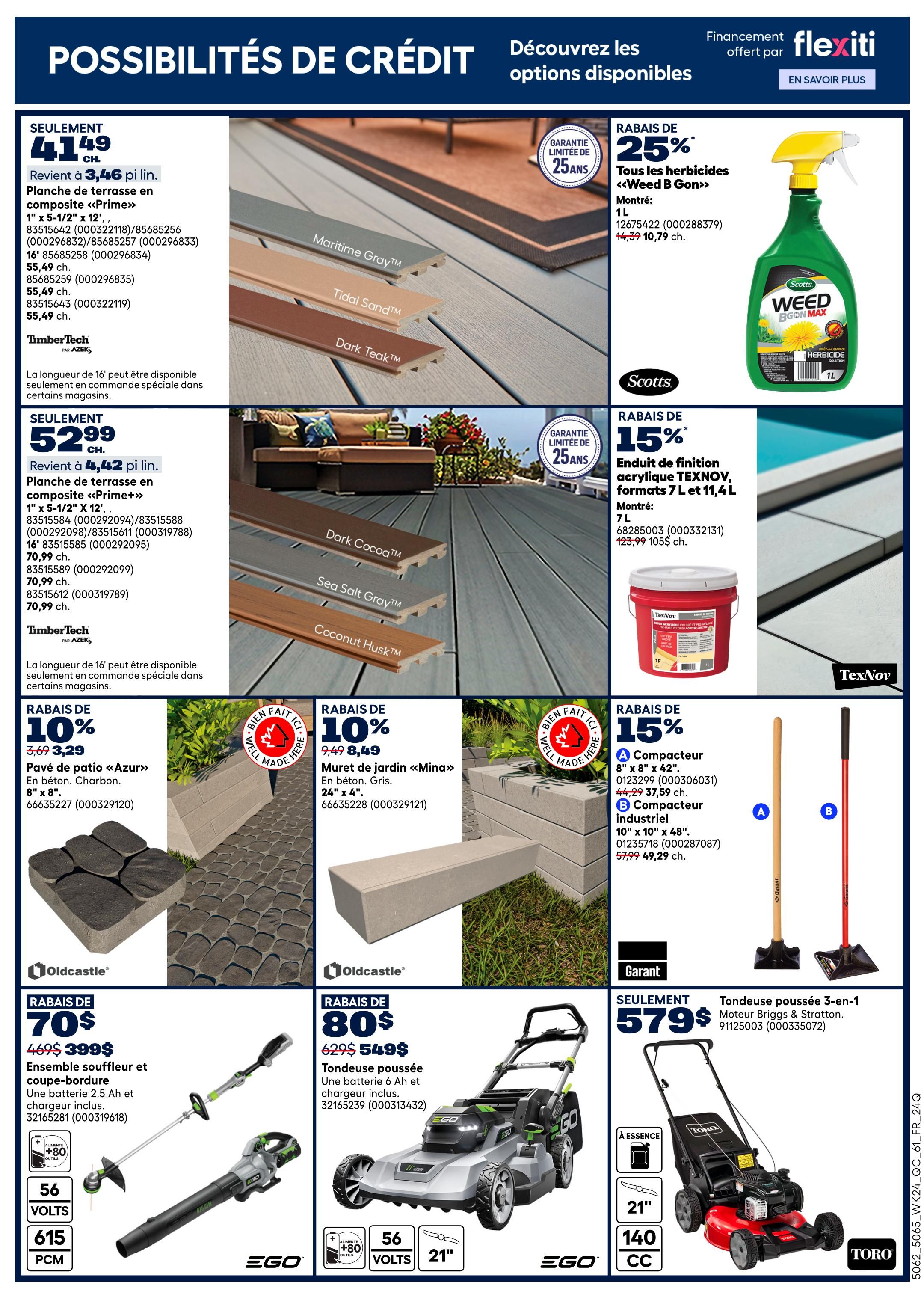 Rona & Rona+ (QC) Flyer July 9 to 15
