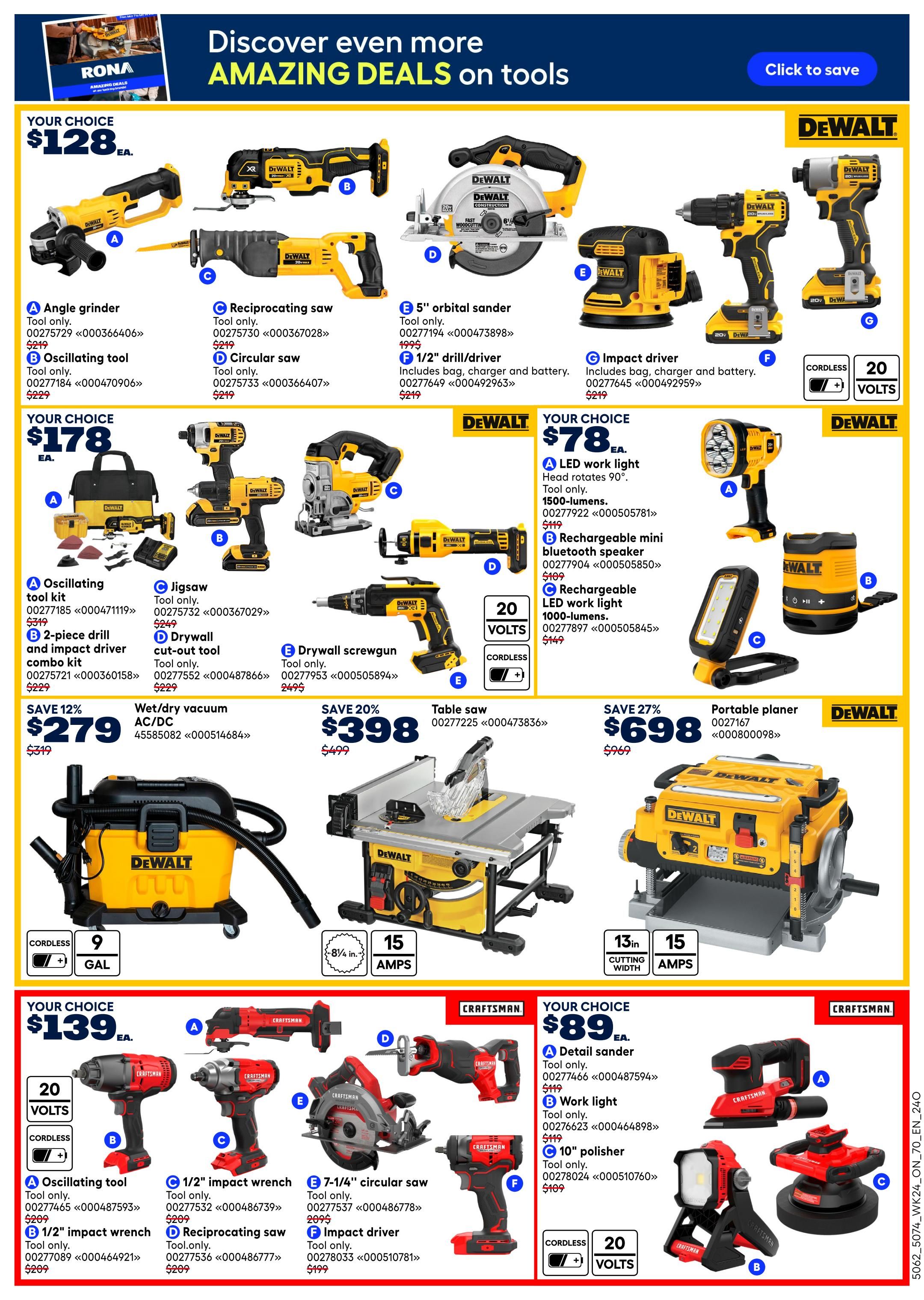 Rona & Rona+ (ON) Flyer July 9 to 15