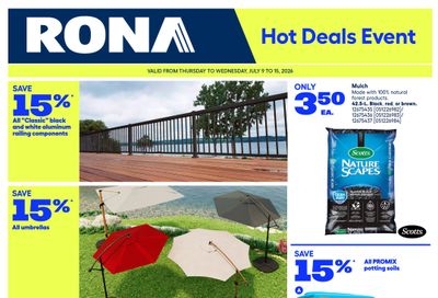 Rona & Rona+ (BC) Flyer July 9 to 15