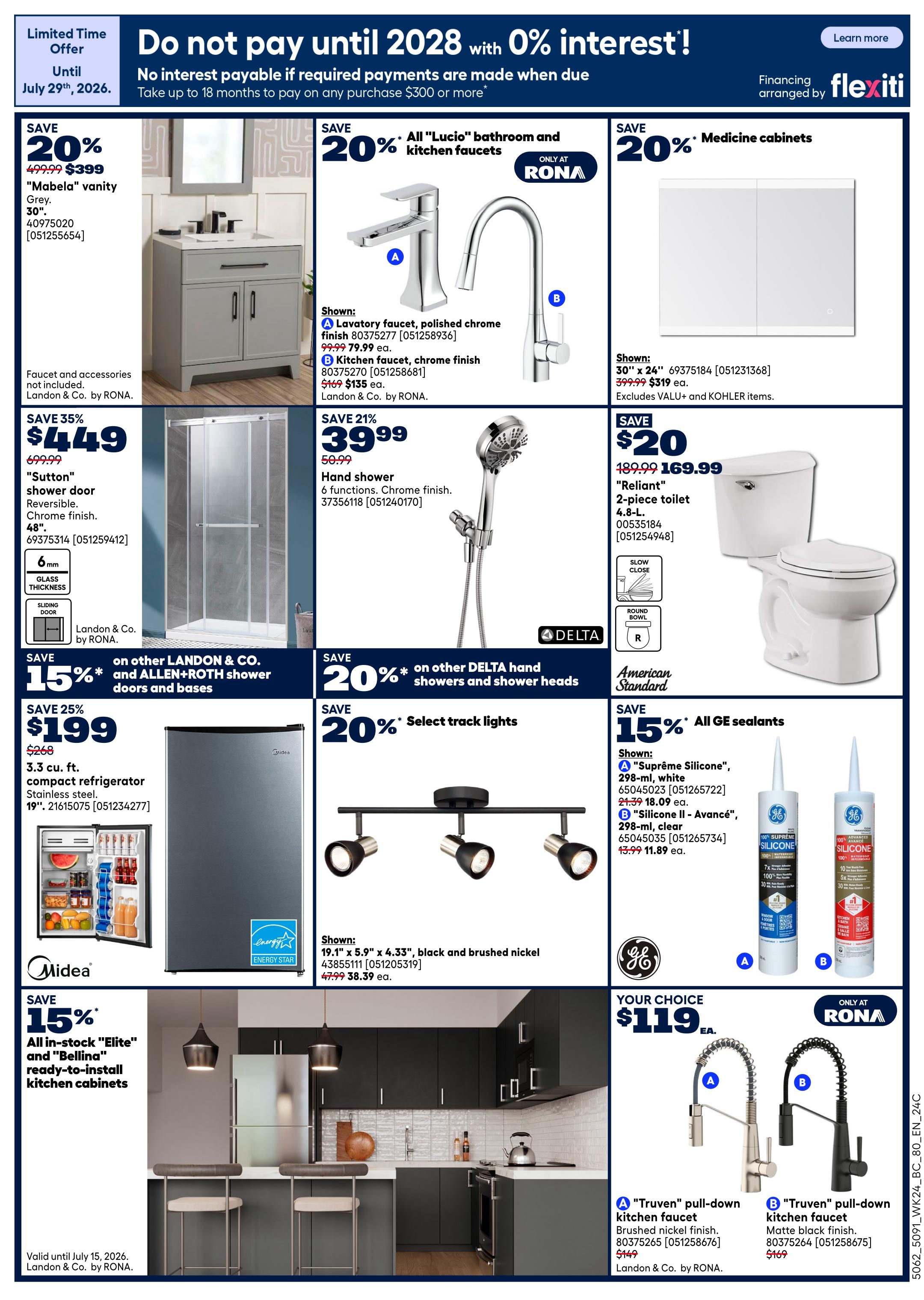 Rona & Rona+ (BC) Flyer July 9 to 15