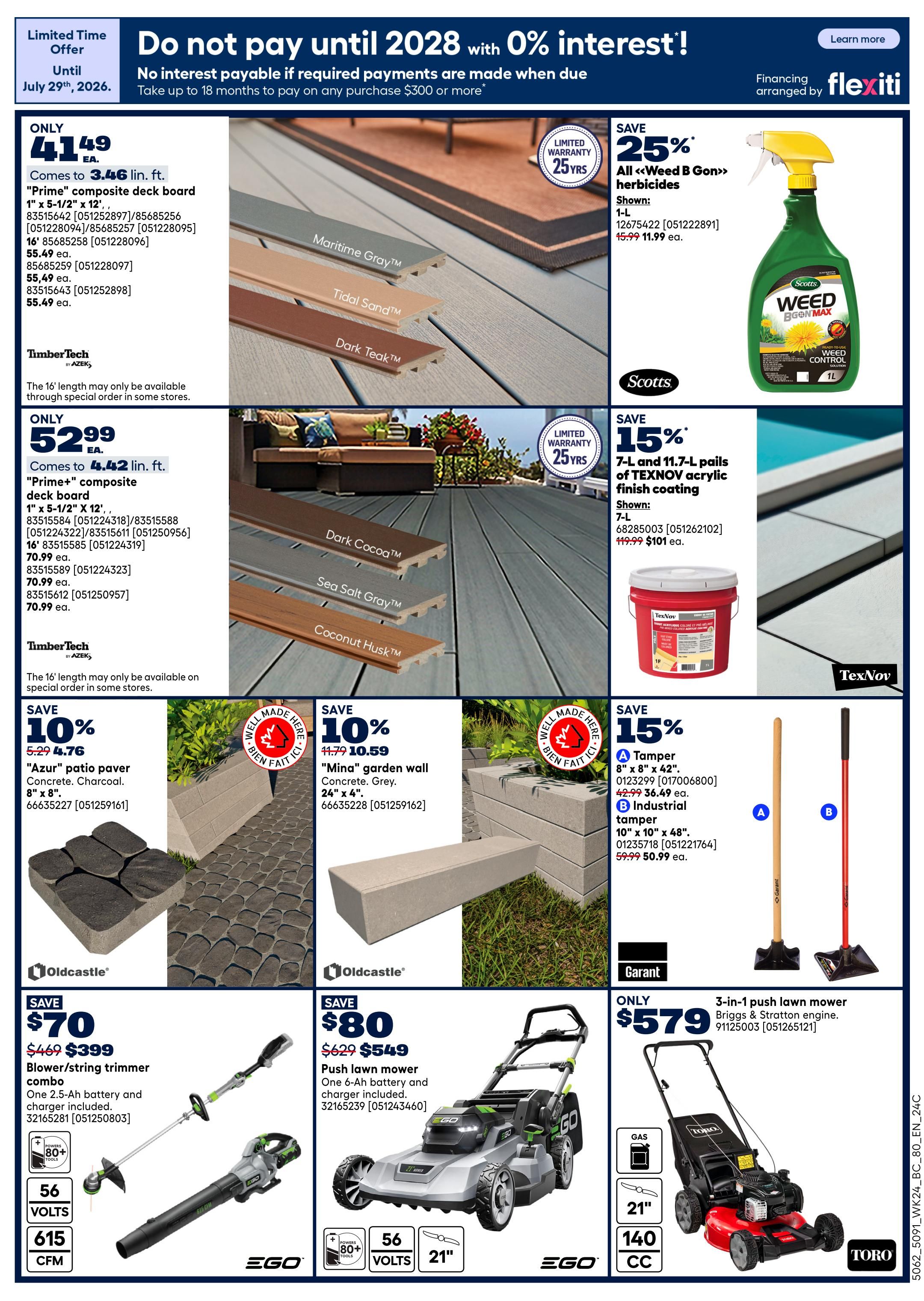 Rona & Rona+ (BC) Flyer July 9 to 15